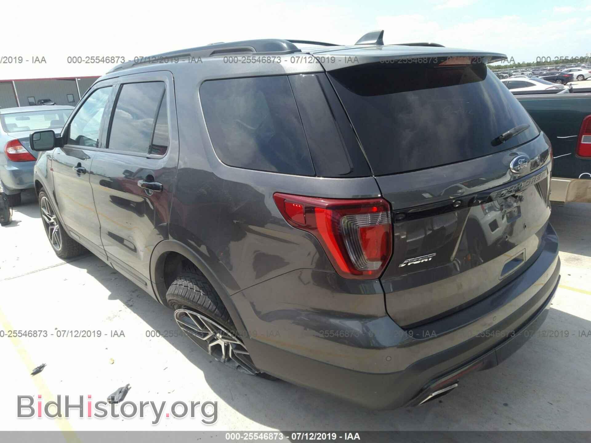 2016 FORD EXPLORER - VIN: 1FM5K8GT2GGA16549 - Фото 3