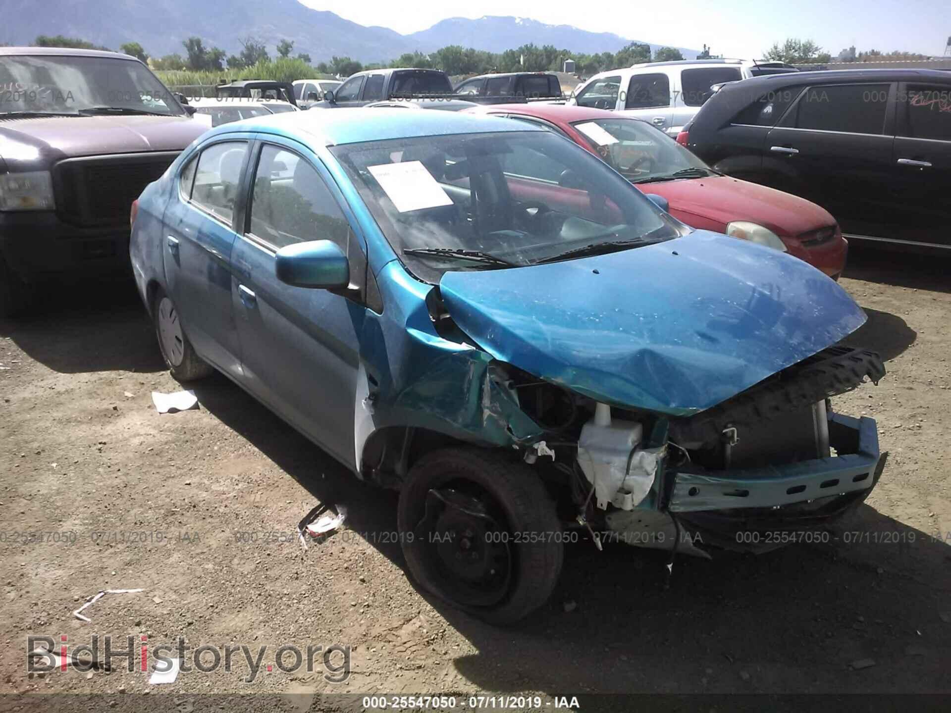 Photo ML32F3FJ6HHF08887 - MITSUBISHI MIRAGE 2017