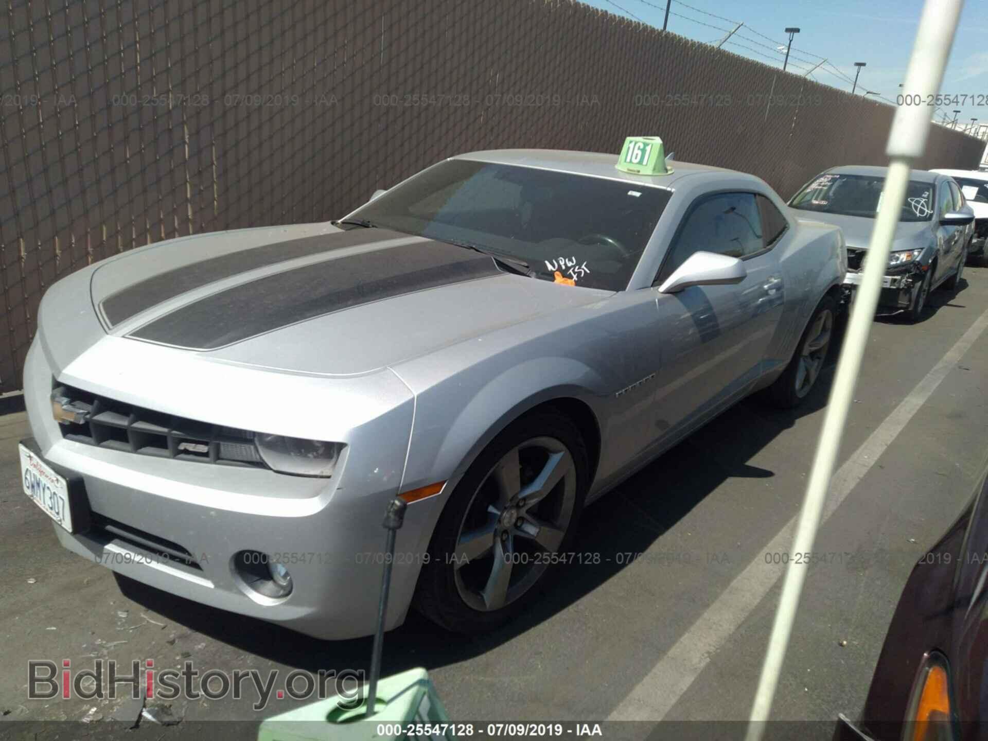 2012 CHEVROLET CAMARO - VIN: 2G1FB1E31C9170500 - Фото 2