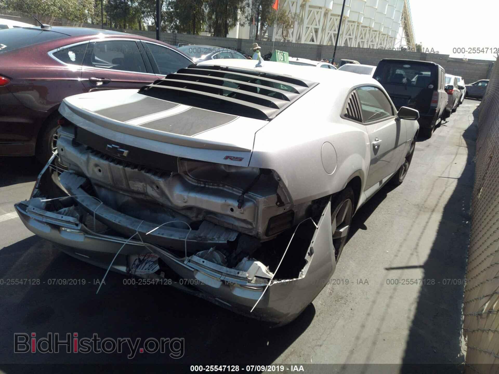 2012 CHEVROLET CAMARO - VIN: 2G1FB1E31C9170500 - Фото 4