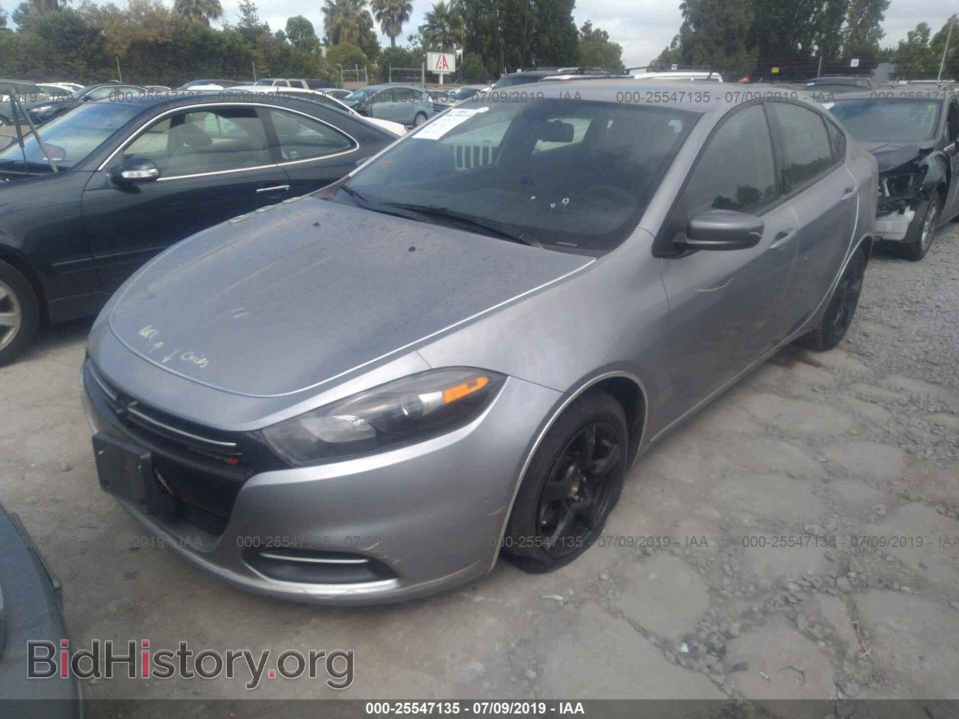 2015 DODGE DART - VIN: 1C3CDFAA7FD311491 - Фото 2