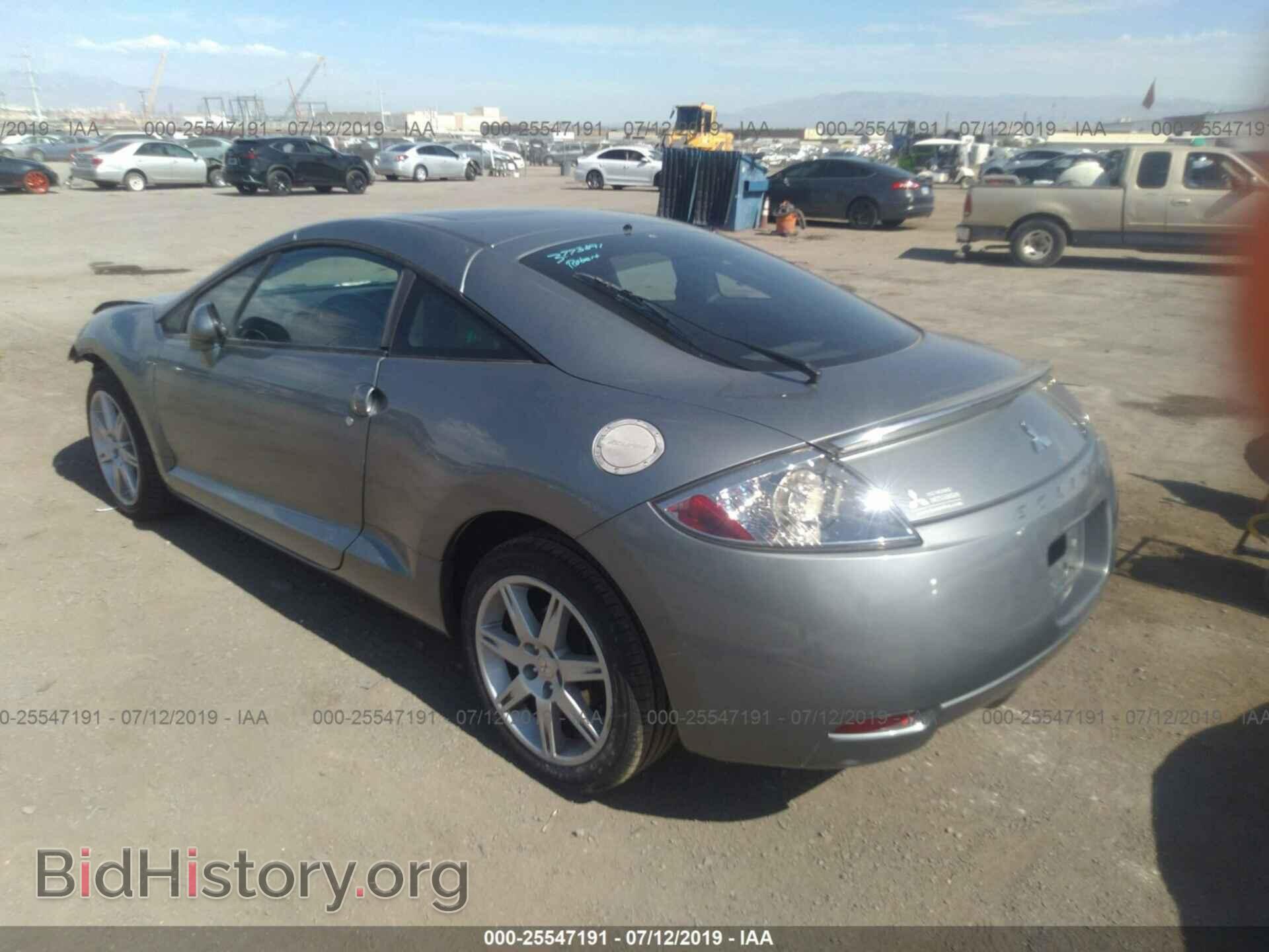 2007 MITSUBISHI ECLIPSE - VIN: 4A3AK34T07E002183 - Фото 3
