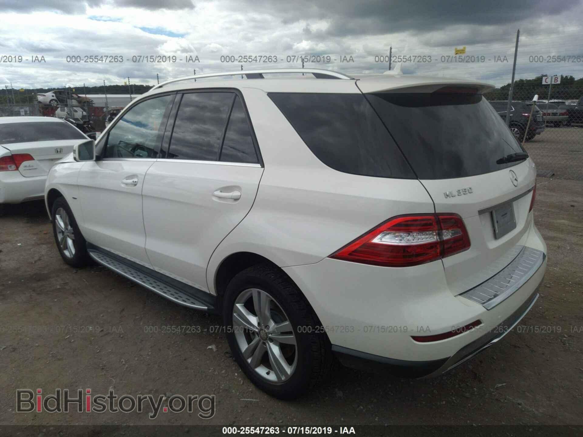 2012 MERCEDES-BENZ ML - VIN: 4JGDA5HB8CA084208 - Фото 3