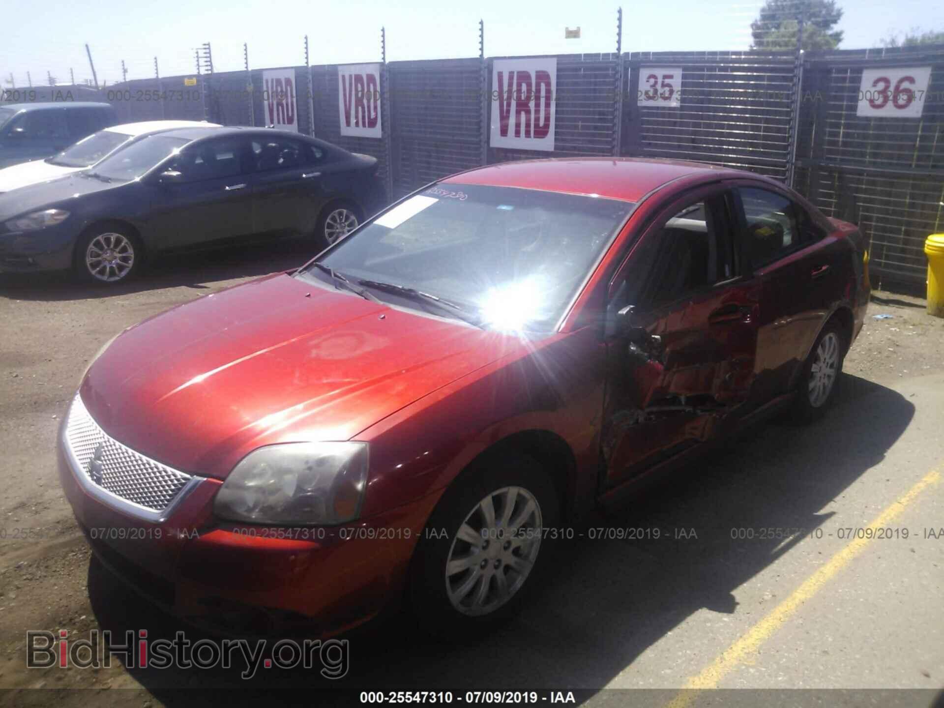 2010 MITSUBISHI GALANT - VIN: 4A32B2FF5AE003584 - Фото 2