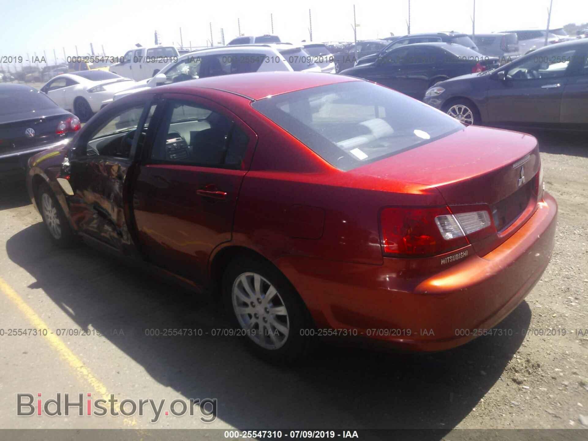 2010 MITSUBISHI GALANT - VIN: 4A32B2FF5AE003584 - Фото 3