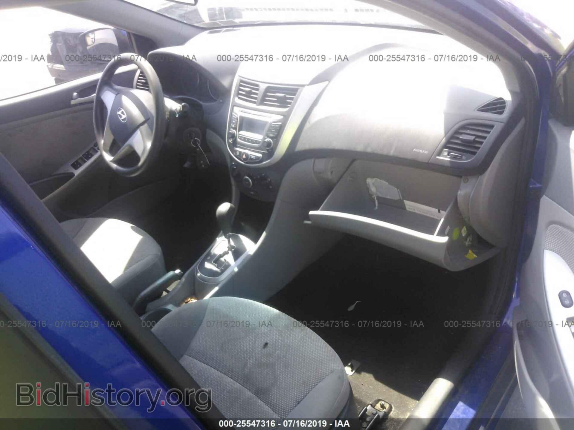 2014 HYUNDAI ACCENT - VIN: KMHCT4AE4EU720306 - Фото 5