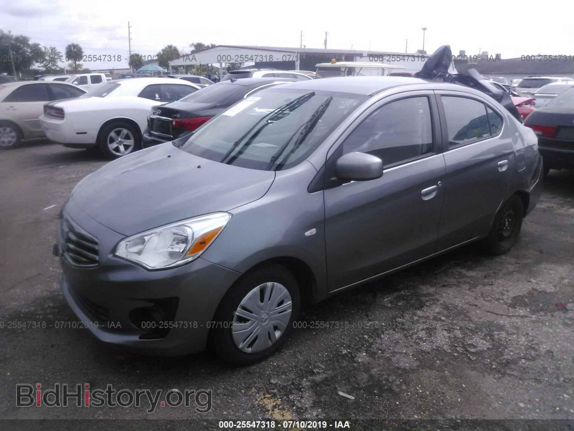 2017 MITSUBISHI MIRAGE - VIN: ML32F3FJ3HHF14971 - Фото 2