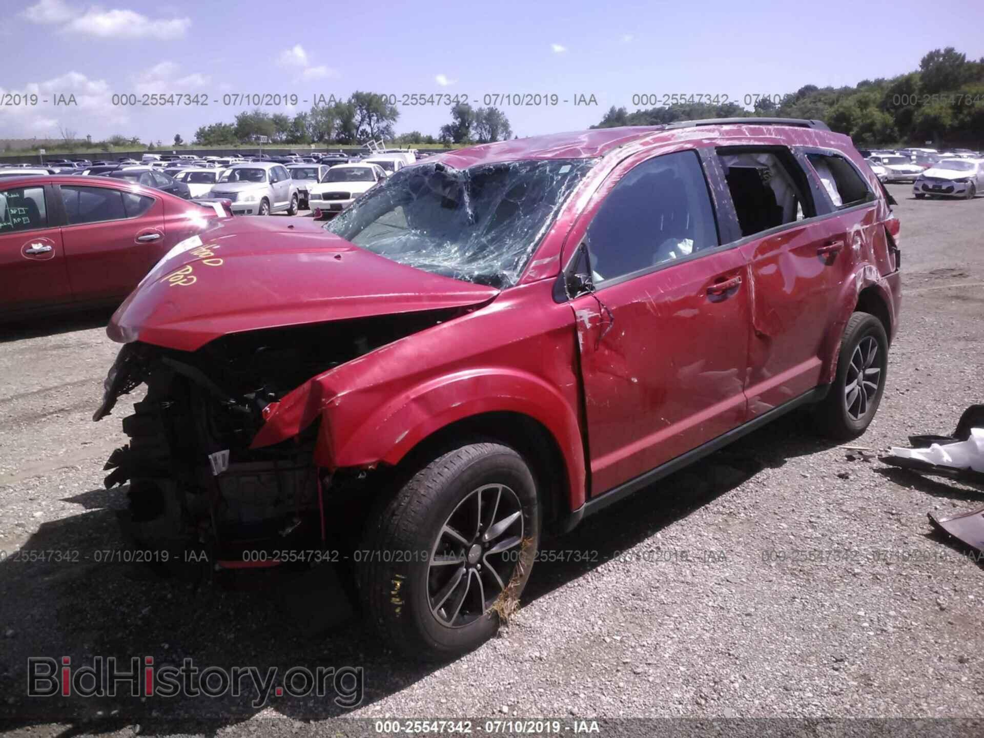 2017 DODGE JOURNEY - VIN: 3C4PDCAB3HT707631 - Фото 2