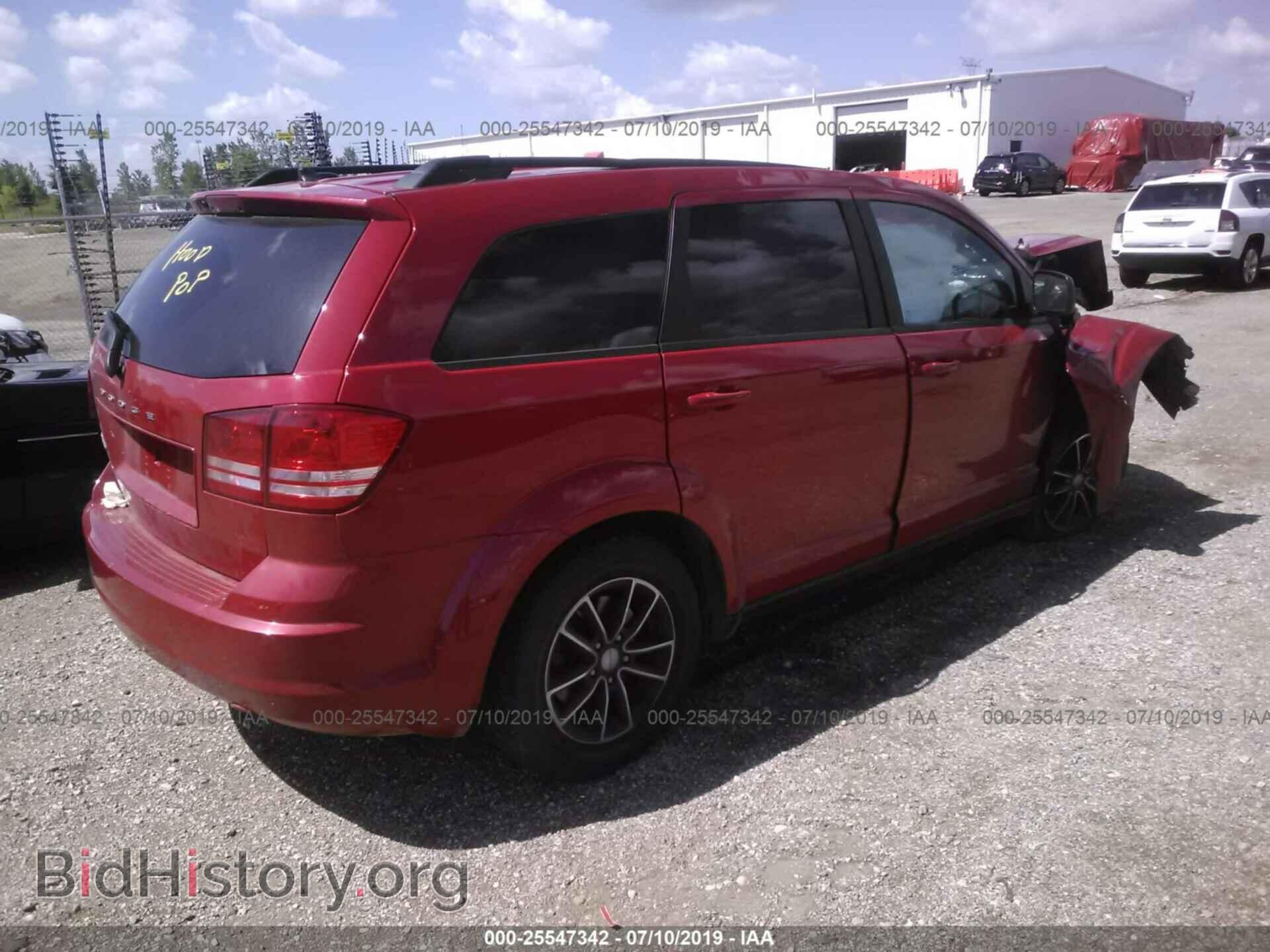 2017 DODGE JOURNEY - VIN: 3C4PDCAB3HT707631 - Фото 4