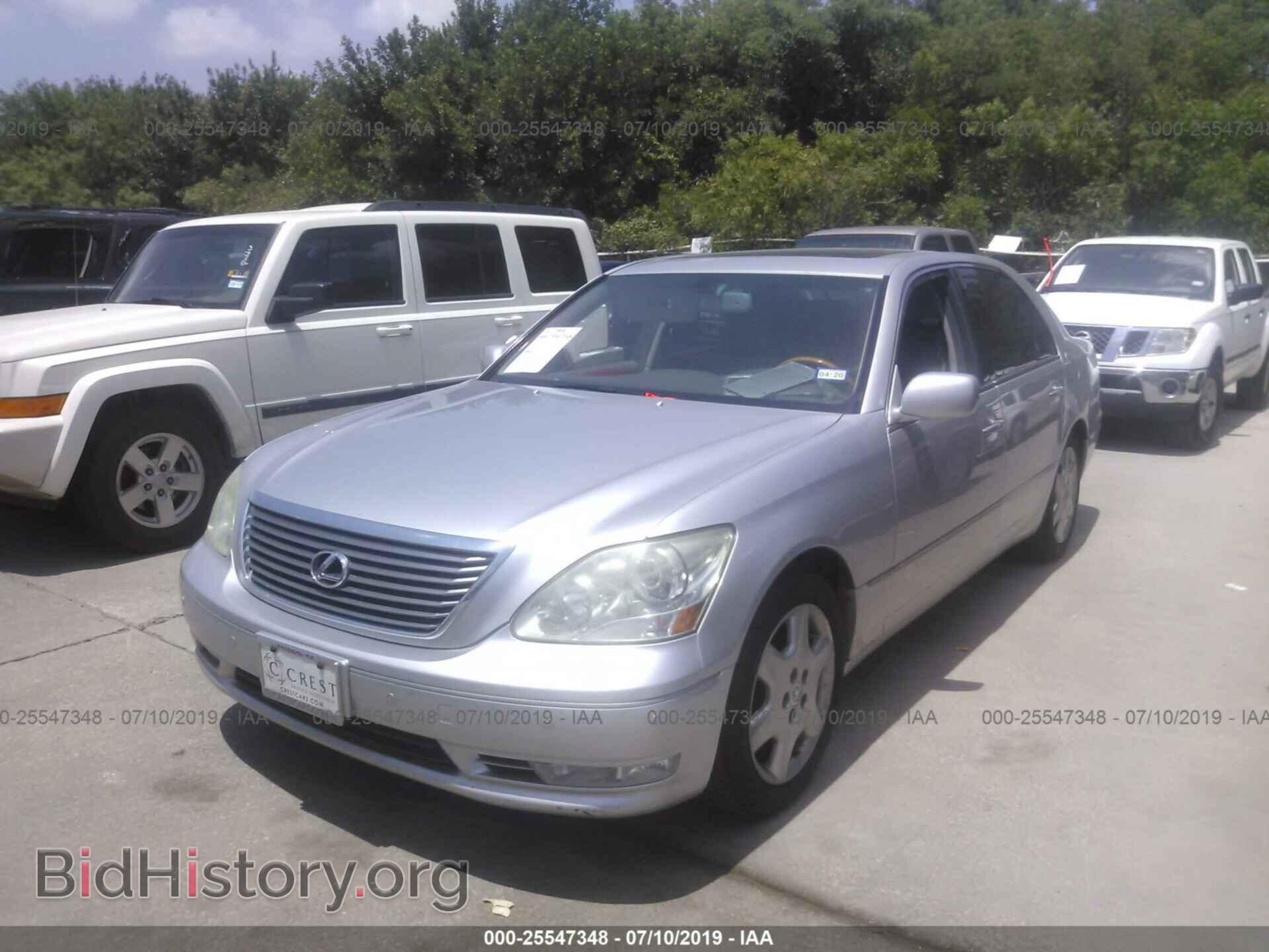 2004 LEXUS LS - VIN: JTHBN36F440142654 - Photo 2