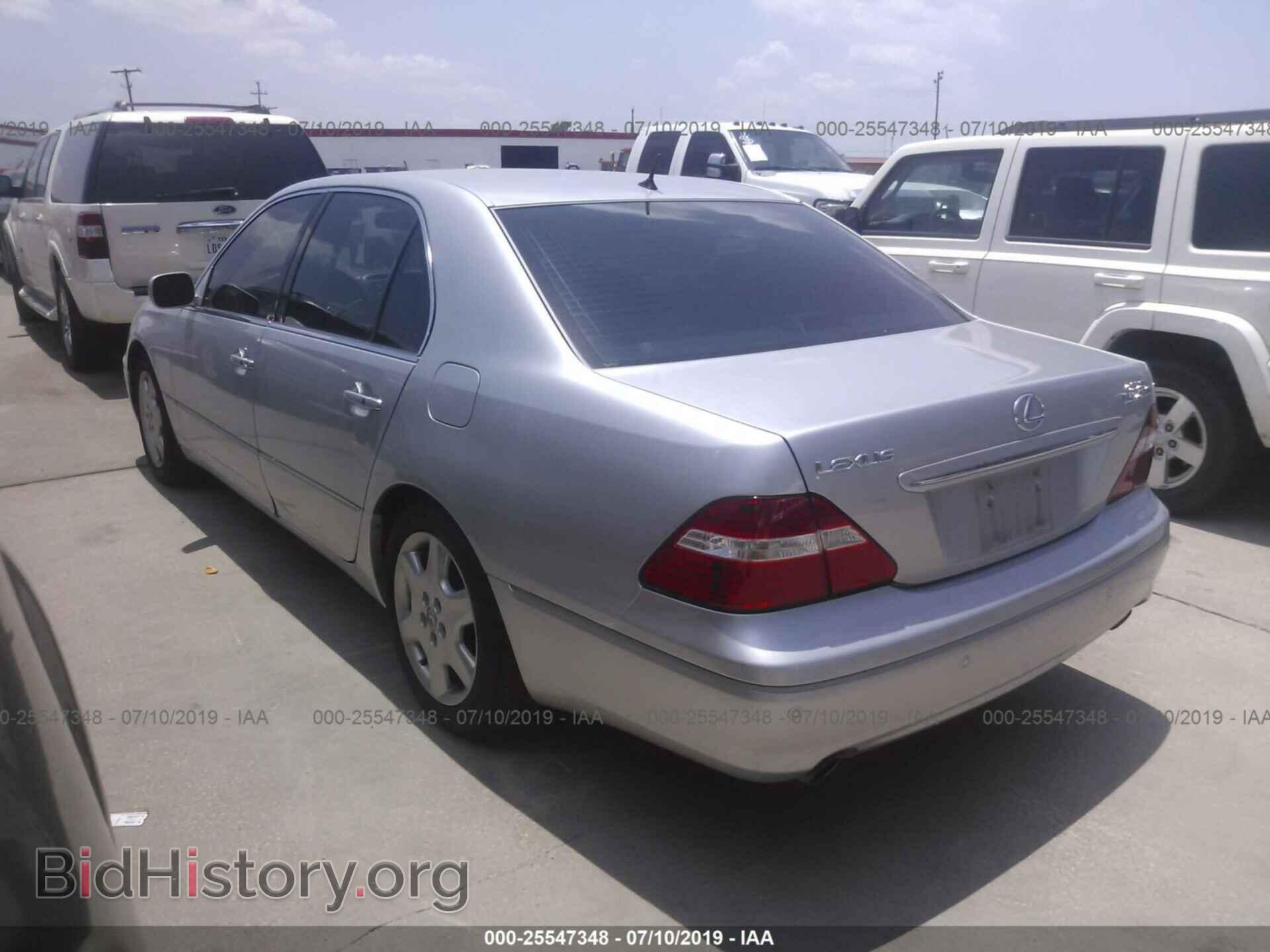 2004 LEXUS LS - VIN: JTHBN36F440142654 - Photo 3