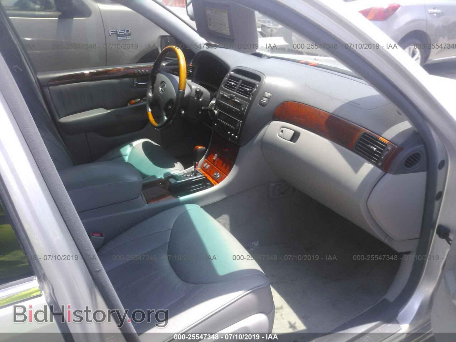 2004 LEXUS LS - VIN: JTHBN36F440142654 - Photo 5