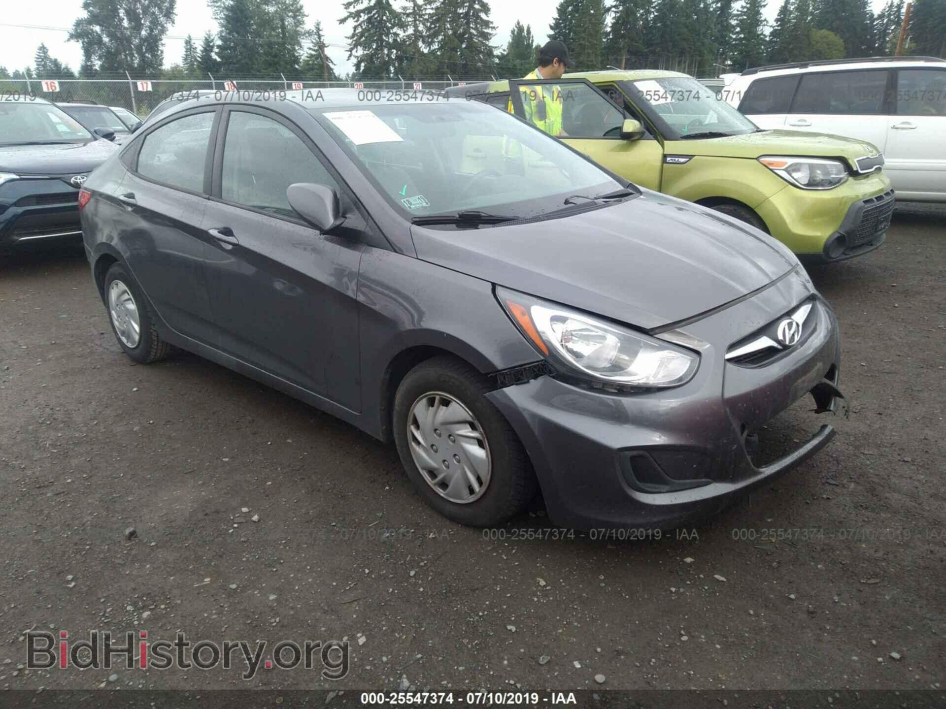 Фотография KMHCT4AE9DU328811 - HYUNDAI ACCENT 2013