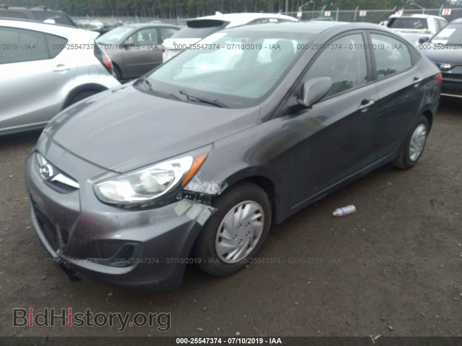 2013 HYUNDAI ACCENT - VIN: KMHCT4AE9DU328811 - Фото 2