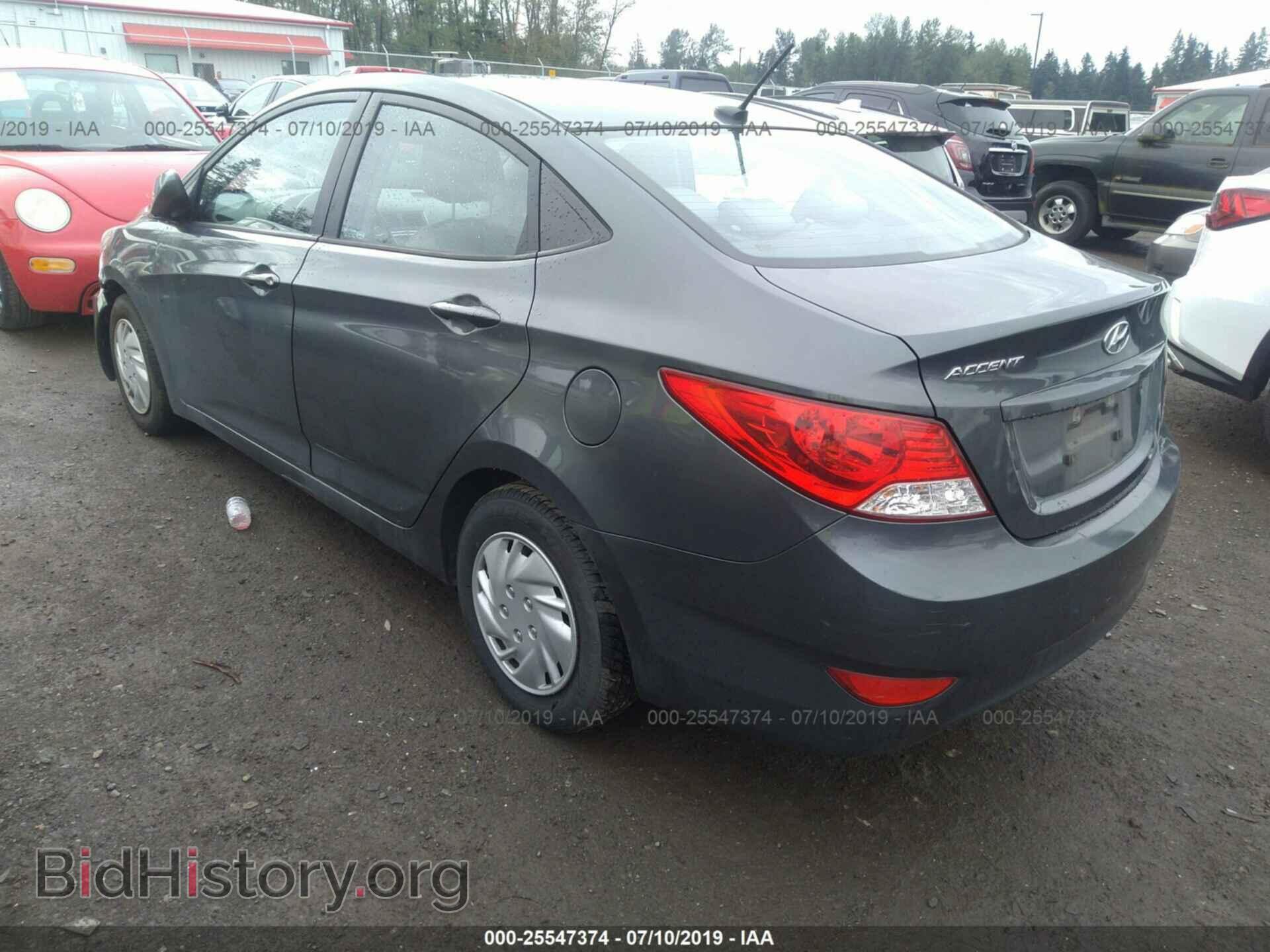 2013 HYUNDAI ACCENT - VIN: KMHCT4AE9DU328811 - Фото 3
