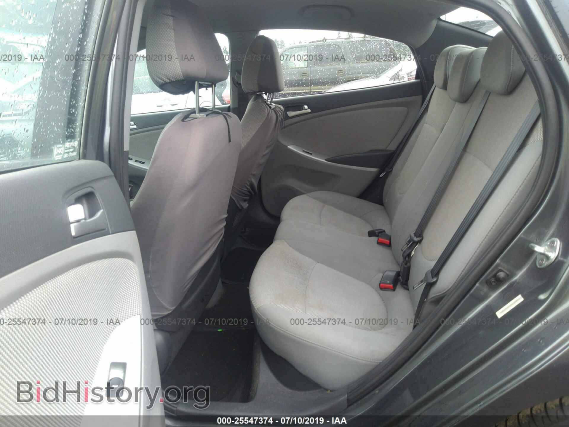 2013 HYUNDAI ACCENT - VIN: KMHCT4AE9DU328811 - Фото 8