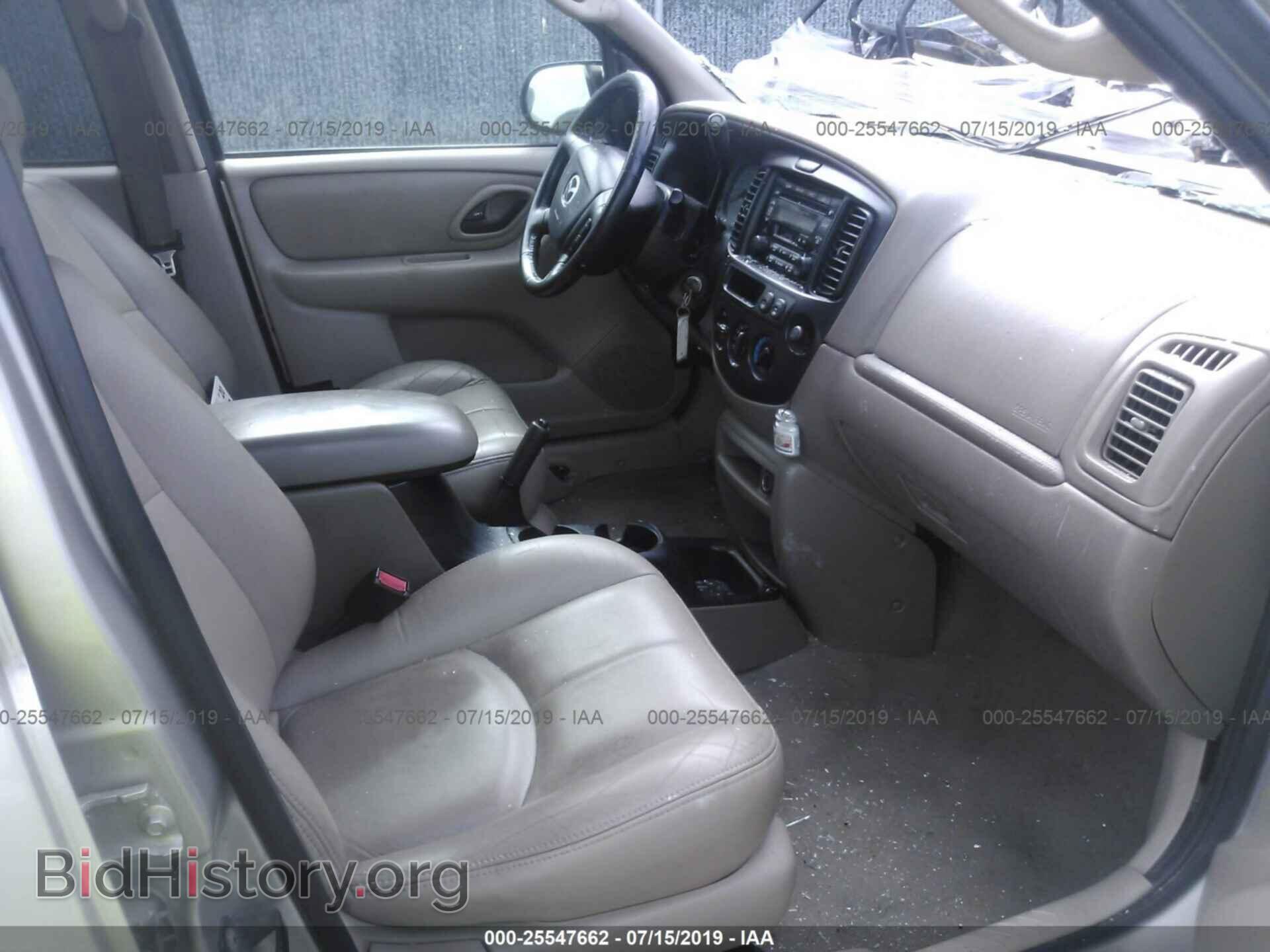 2002 MAZDA TRIBUTE - VIN: 4F2CU08112KM16029 - Фото 5