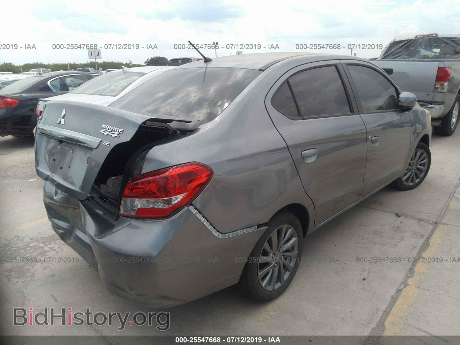 2017 MITSUBISHI MIRAGE - VIN: ML32F4FJ6HHF09320 - Фото 4