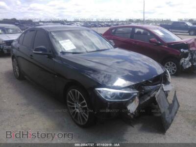 2013 BMW 335 I, черный — VIN WBA3A9C54DF476774, IAAI