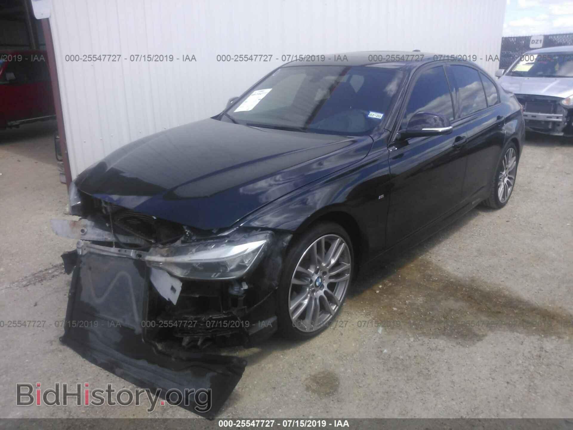 2013 BMW 335 - VIN: WBA3A9C54DF476774 - Фото 2