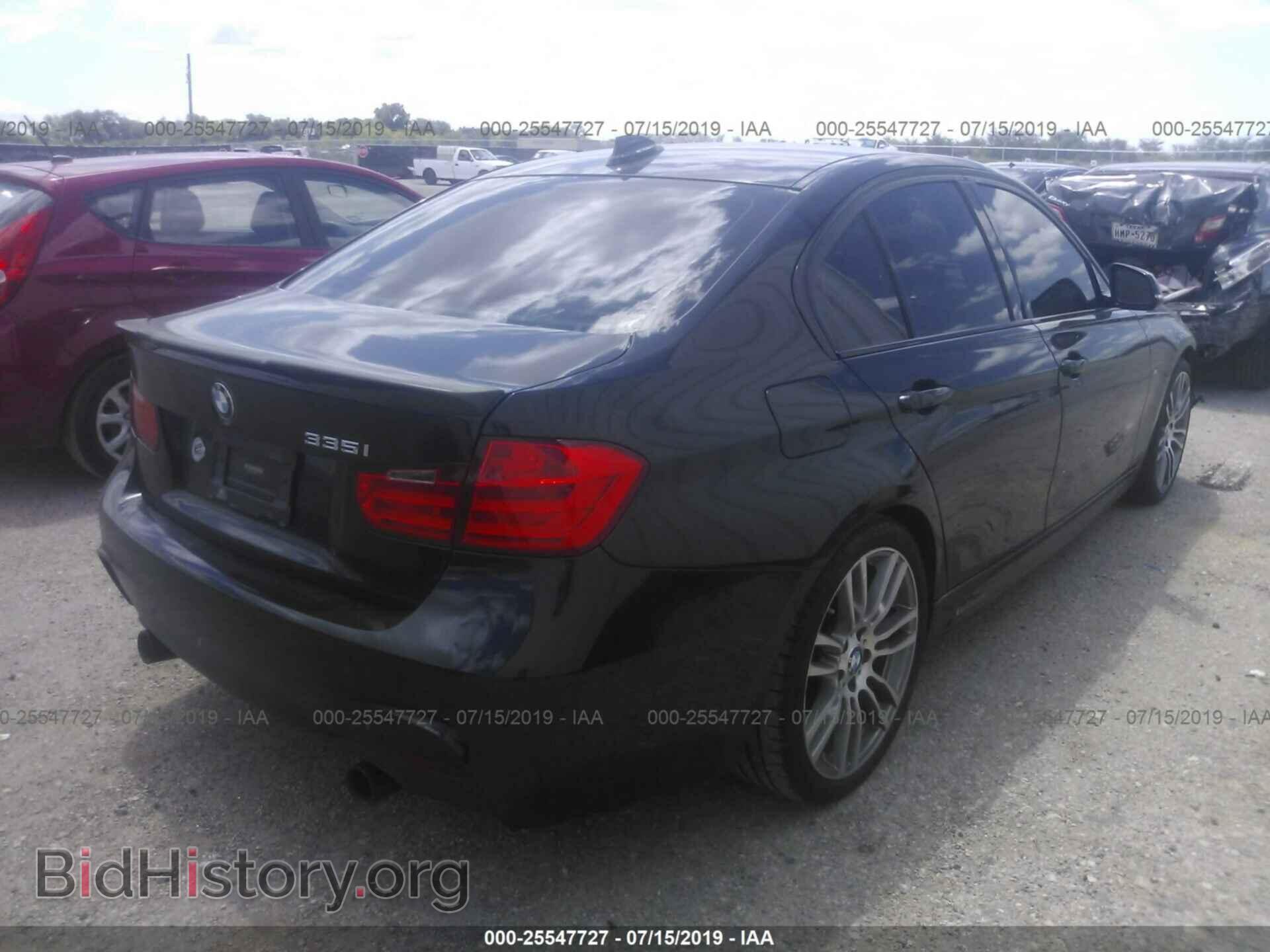 2013 BMW 335 - VIN: WBA3A9C54DF476774 - Фото 4