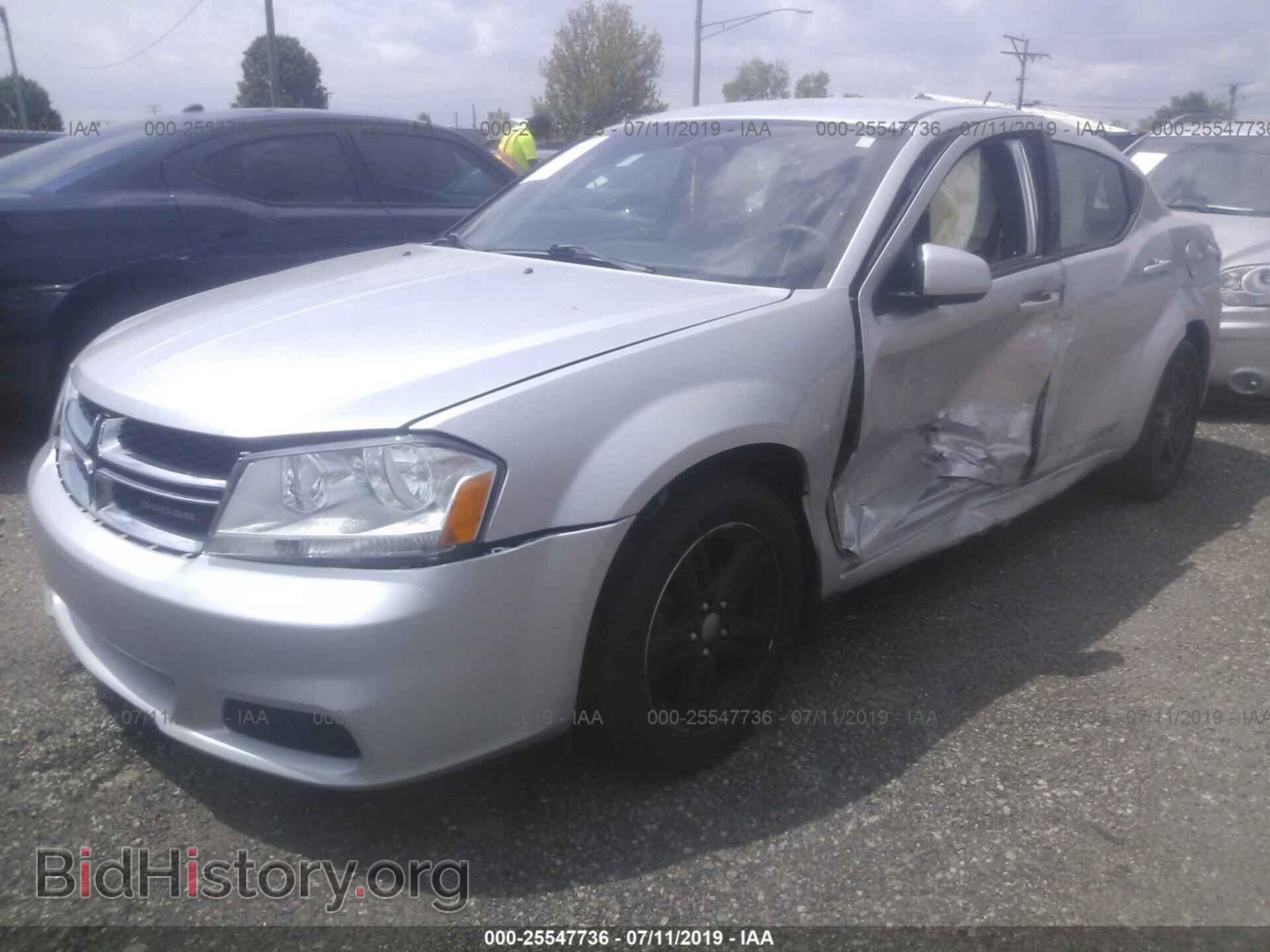2011 DODGE AVENGER - VIN: 1B3BD1FB5BN536705 - Фото 2