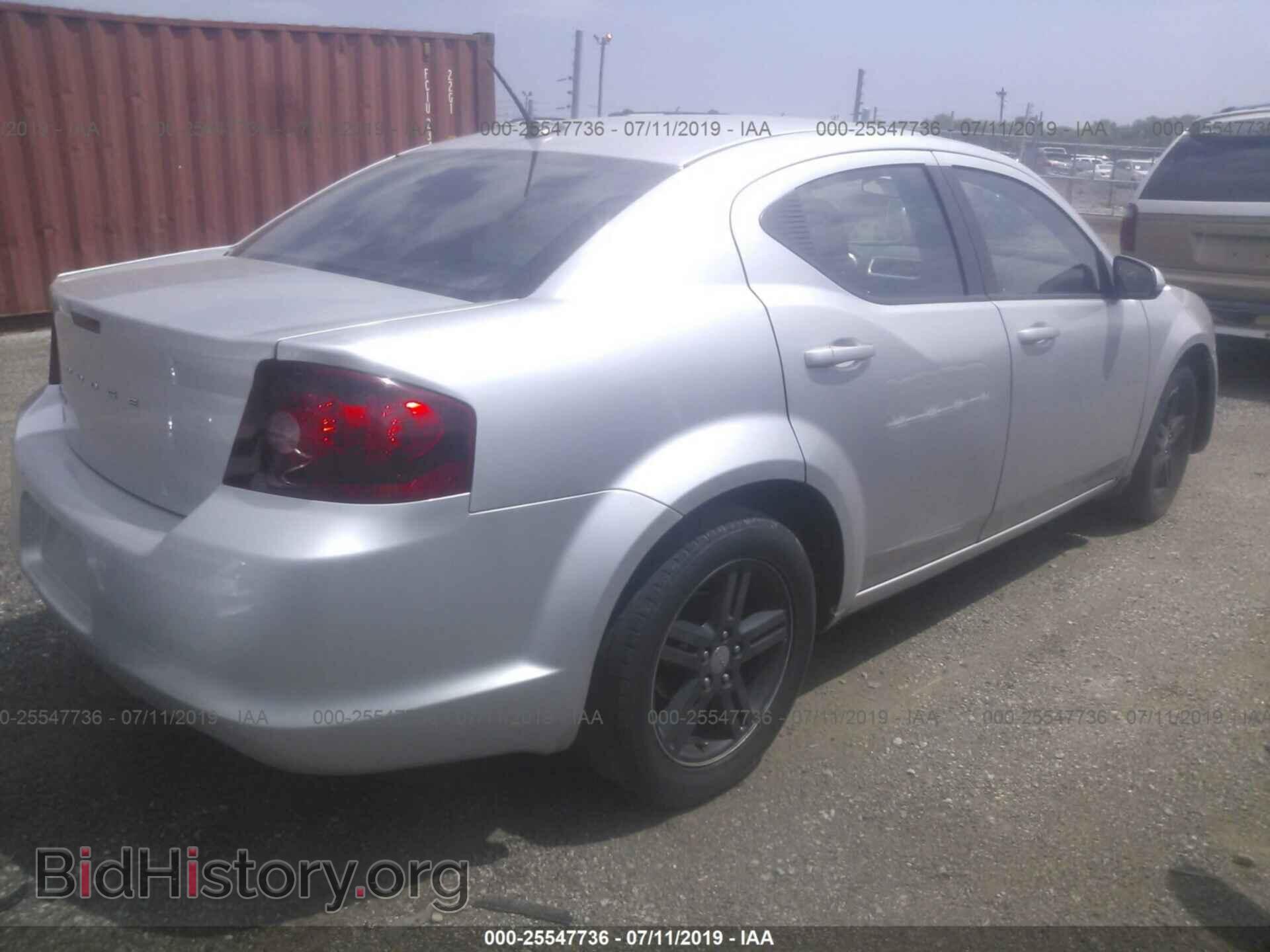 2011 DODGE AVENGER - VIN: 1B3BD1FB5BN536705 - Фото 4