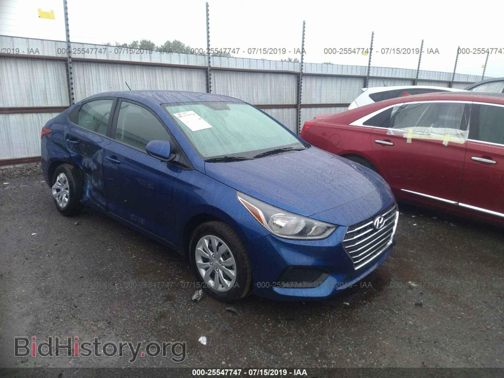 Photo 3KPC24A36KE054873 - HYUNDAI ACCENT 2019