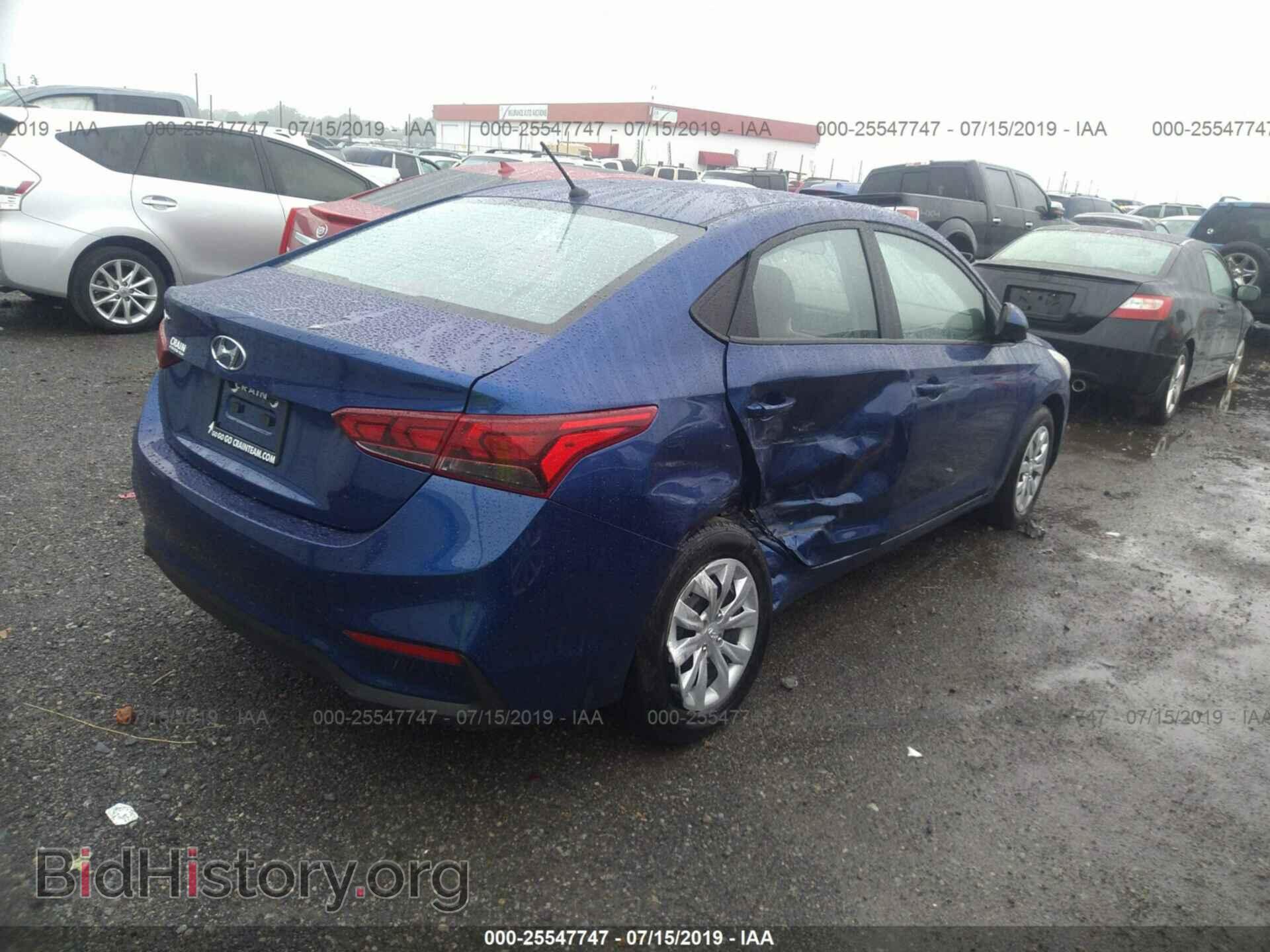 2019 HYUNDAI ACCENT - VIN: 3KPC24A36KE054873 - Фото 4
