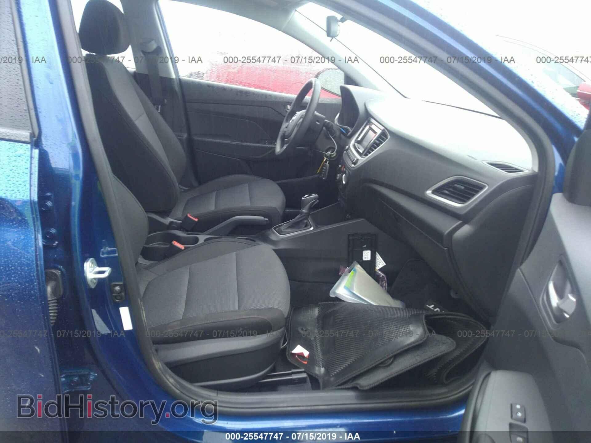 2019 HYUNDAI ACCENT - VIN: 3KPC24A36KE054873 - Фото 5