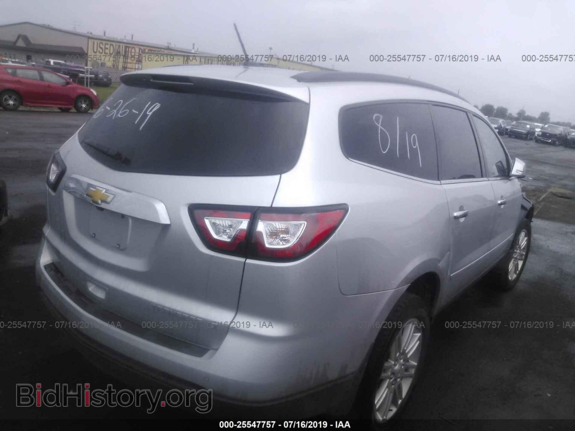 2015 CHEVROLET TRAVERSE - VIN: 1GNKRGKD3FJ249992 - Фото 4