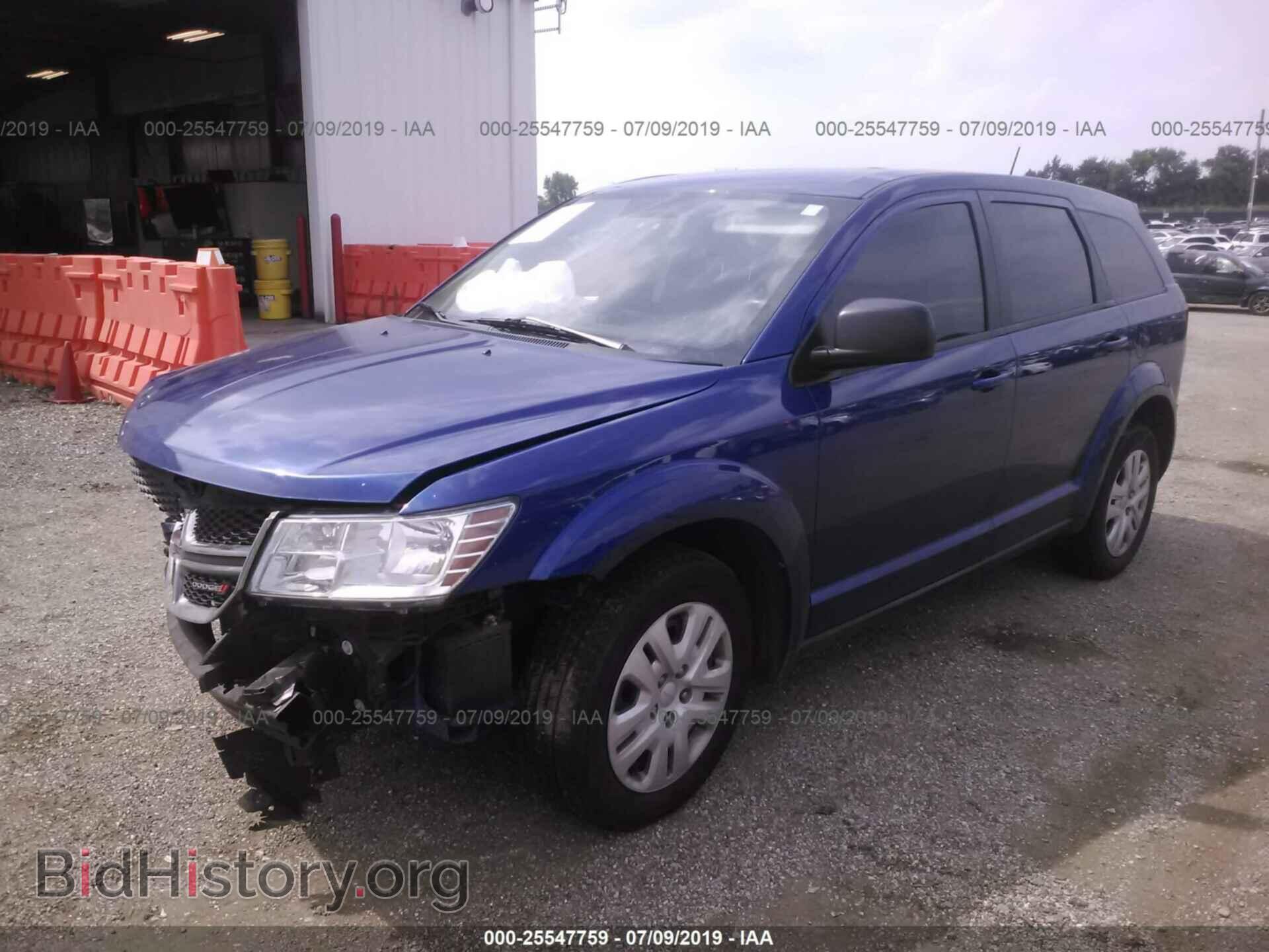 2015 DODGE JOURNEY - VIN: 3C4PDCAB8FT720047 - Фото 2
