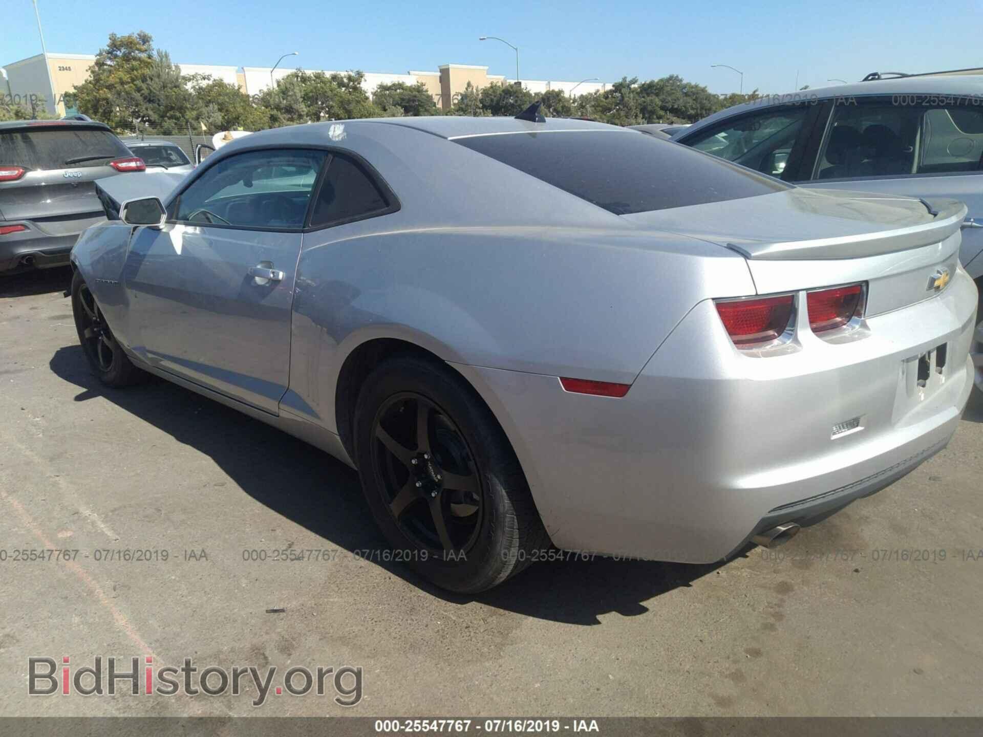 2012 CHEVROLET CAMARO - VIN: 2G1FB1E31C9104383 - Фото 3