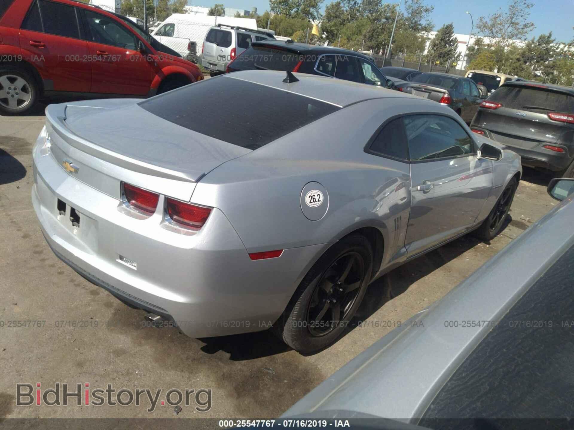 2012 CHEVROLET CAMARO - VIN: 2G1FB1E31C9104383 - Фото 4