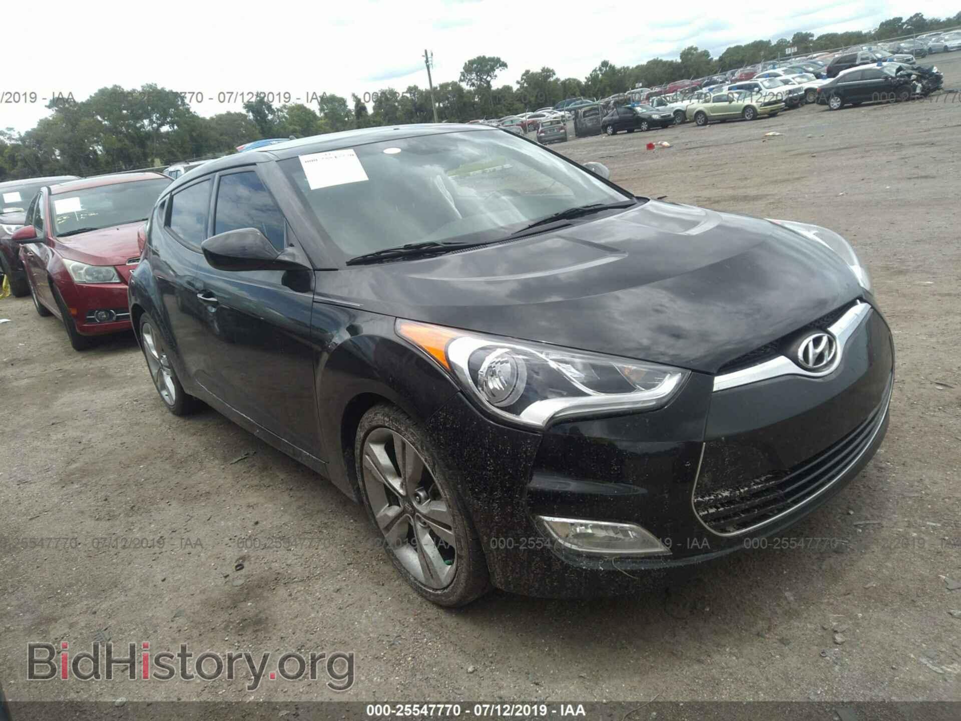 Фотография KMHTC6AD3HU321782 - HYUNDAI VELOSTER 2017