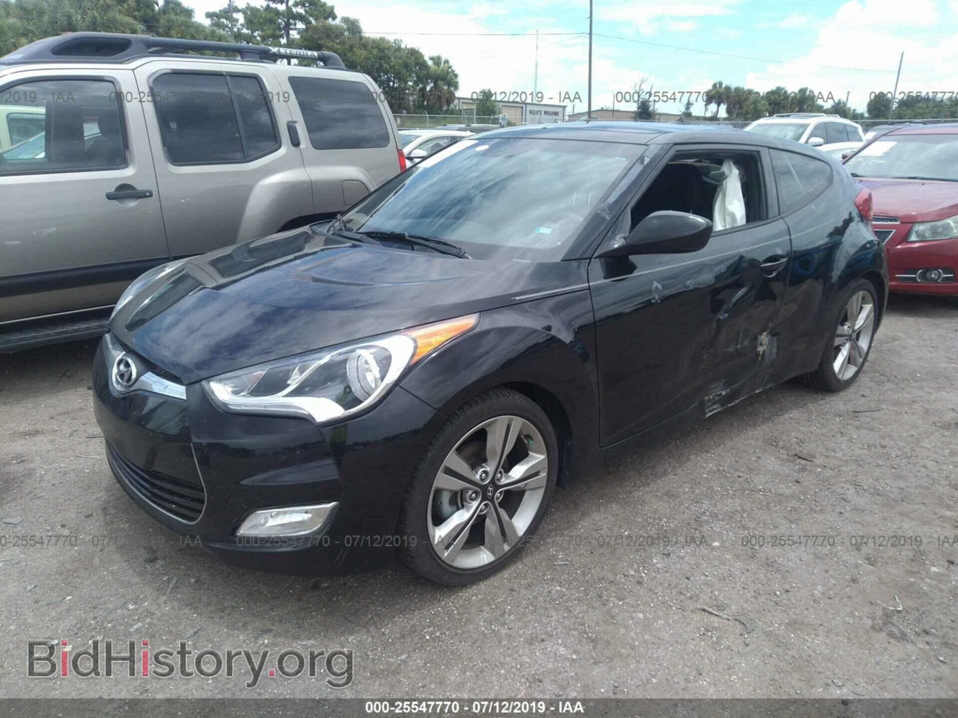 2017 HYUNDAI VELOSTER - VIN: KMHTC6AD3HU321782 - Фото 2