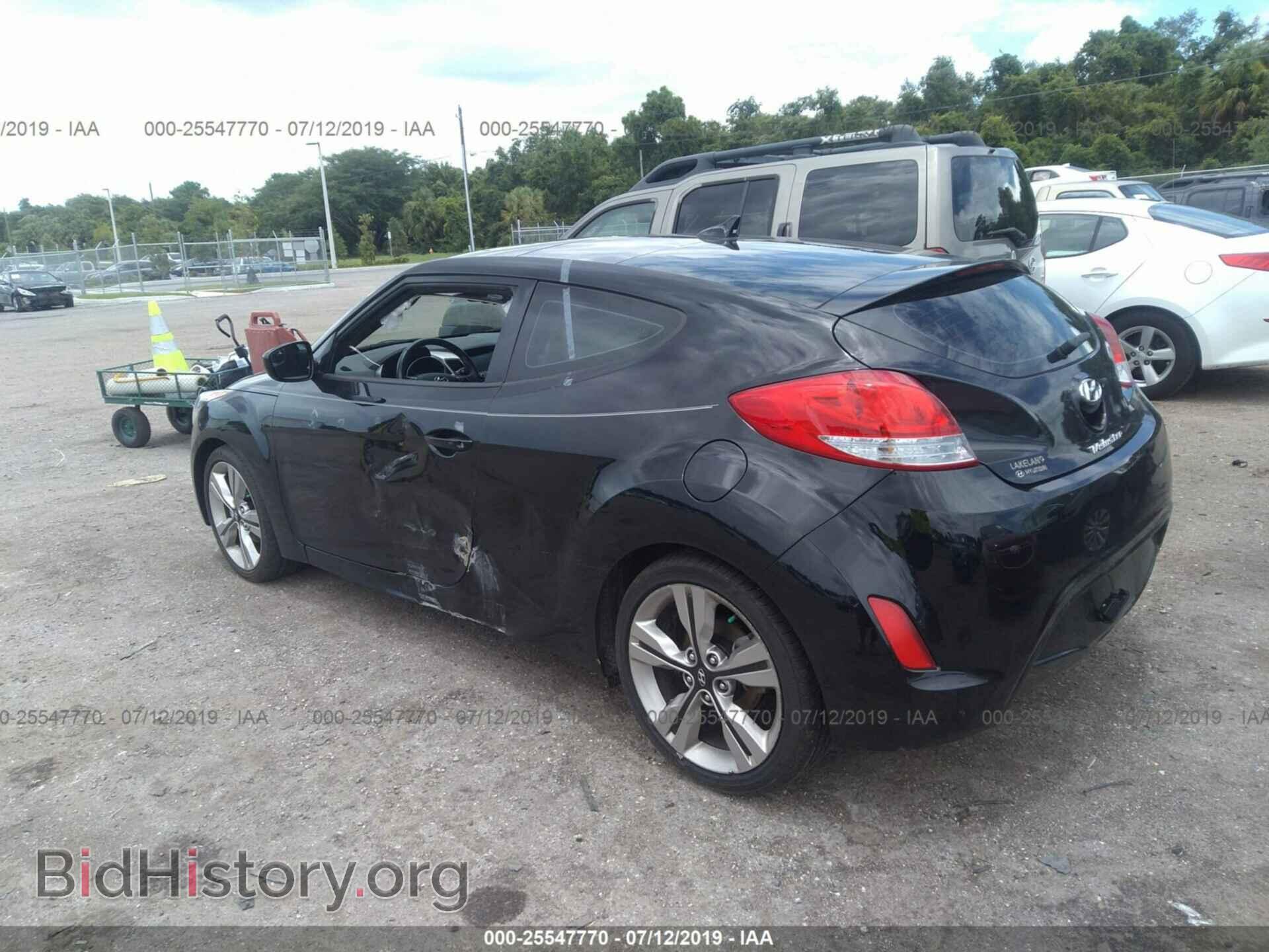 2017 HYUNDAI VELOSTER - VIN: KMHTC6AD3HU321782 - Фото 3