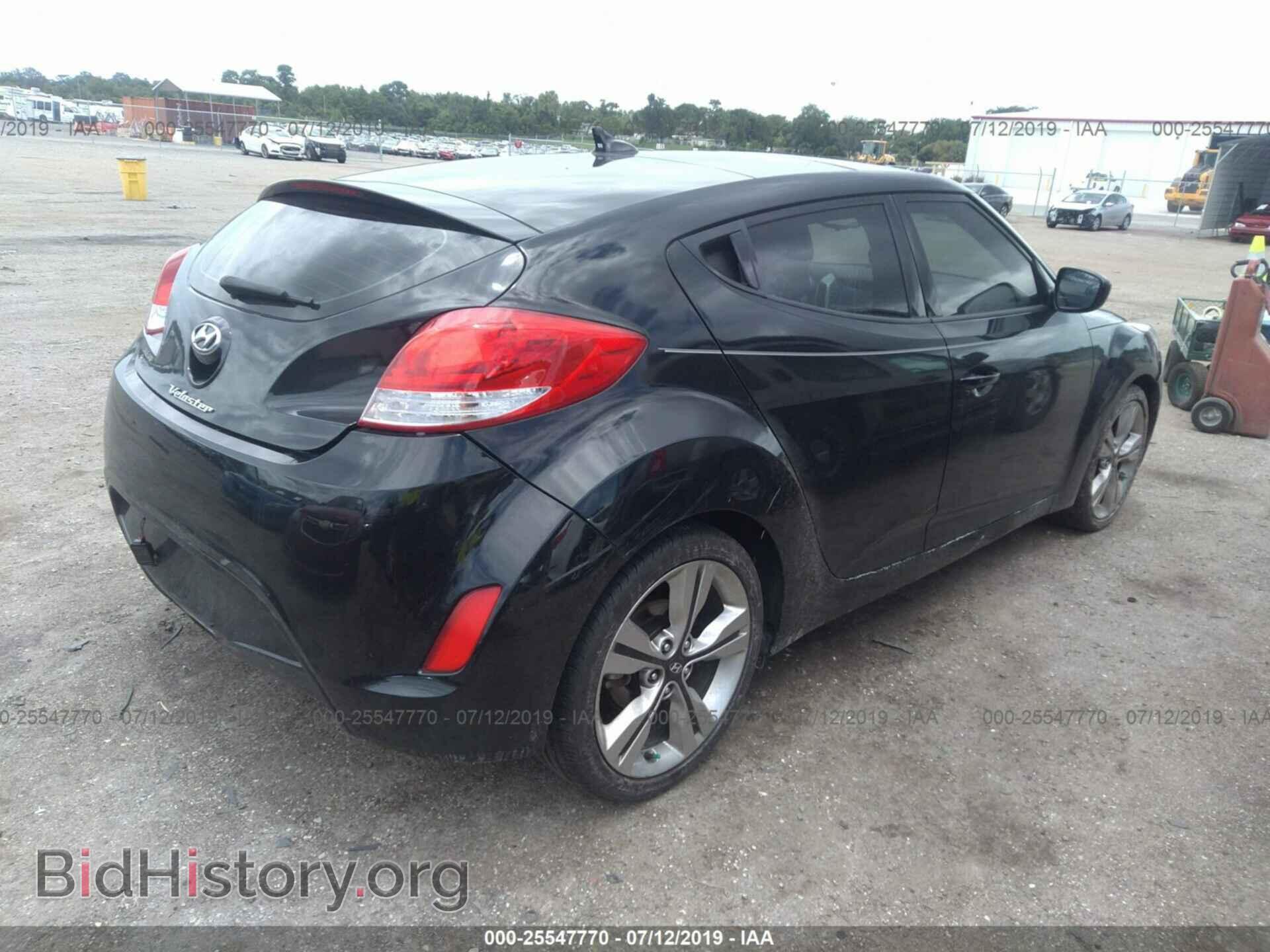 2017 HYUNDAI VELOSTER - VIN: KMHTC6AD3HU321782 - Фото 4