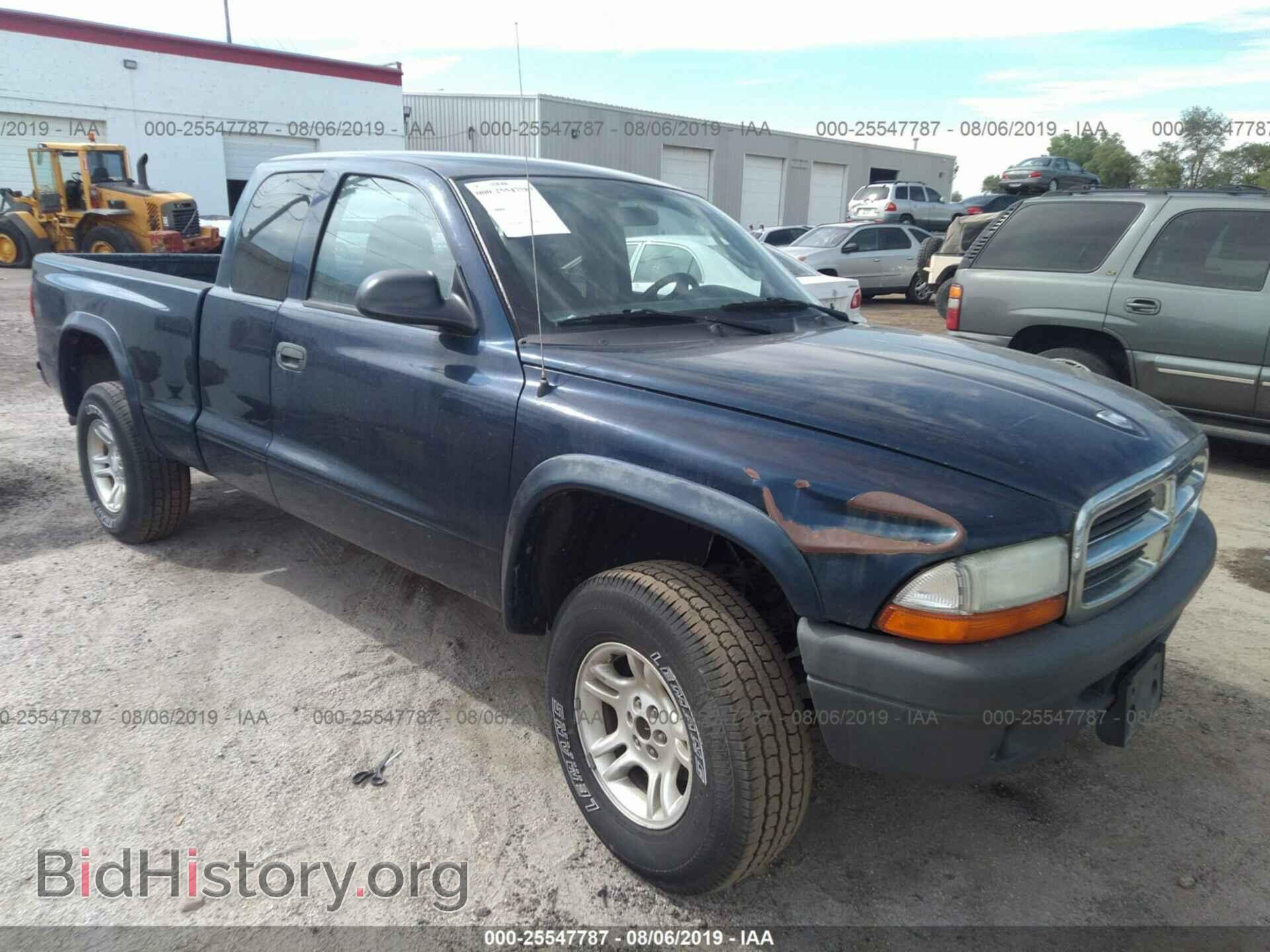 Фотография 1D7HG12K44S555942 - DODGE DAKOTA 2004