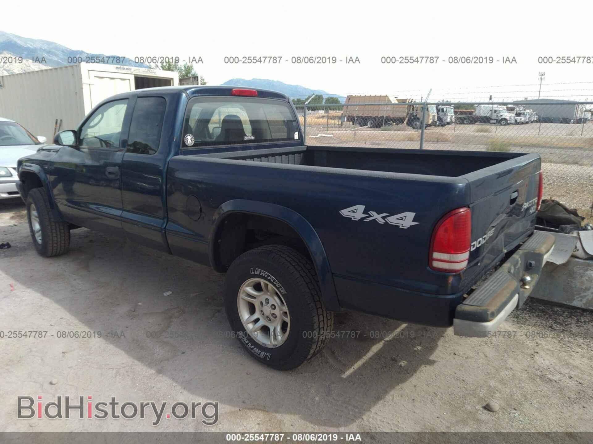 2004 DODGE DAKOTA - VIN: 1D7HG12K44S555942 - Фото 3