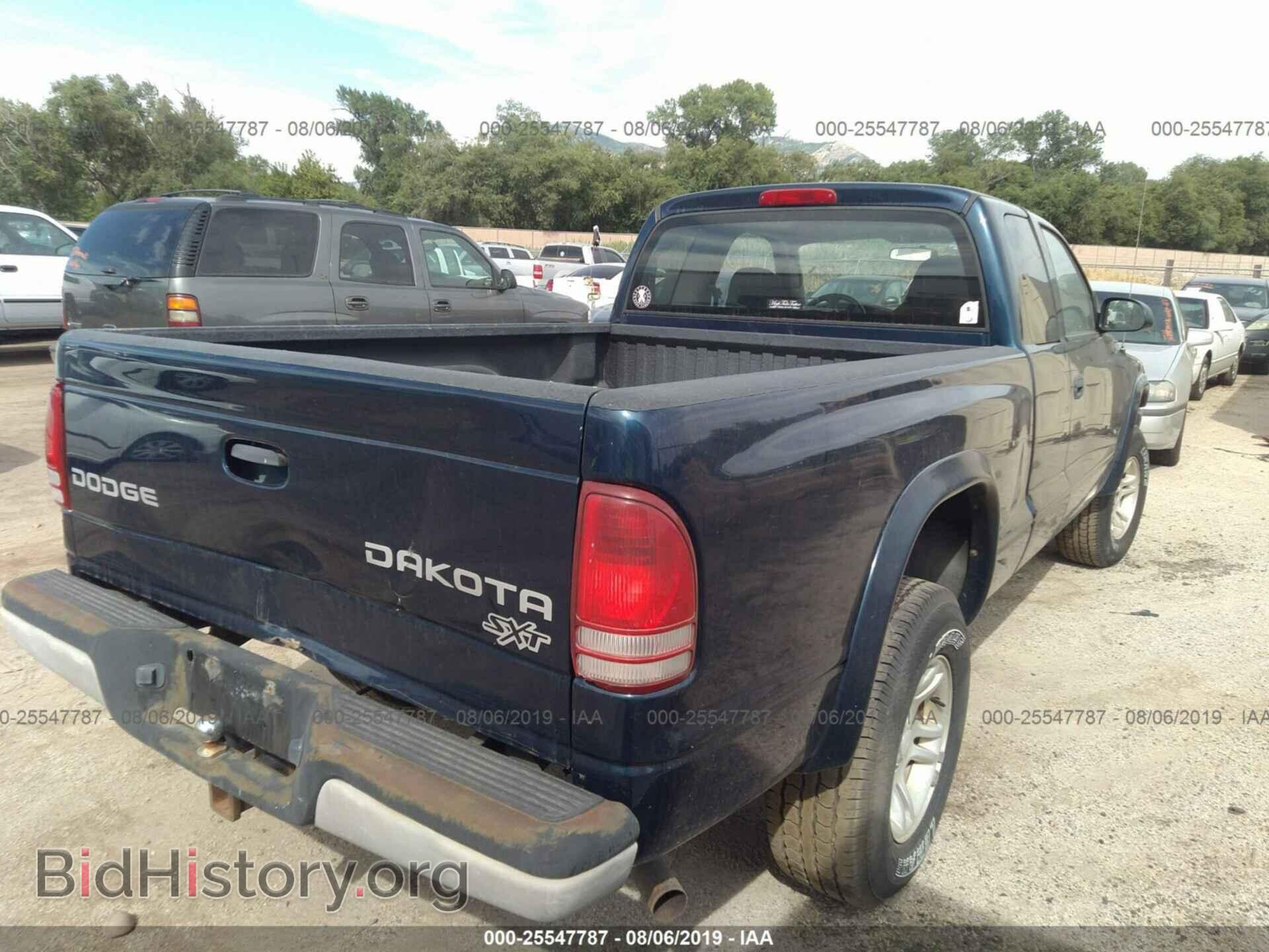 2004 DODGE DAKOTA - VIN: 1D7HG12K44S555942 - Фото 4