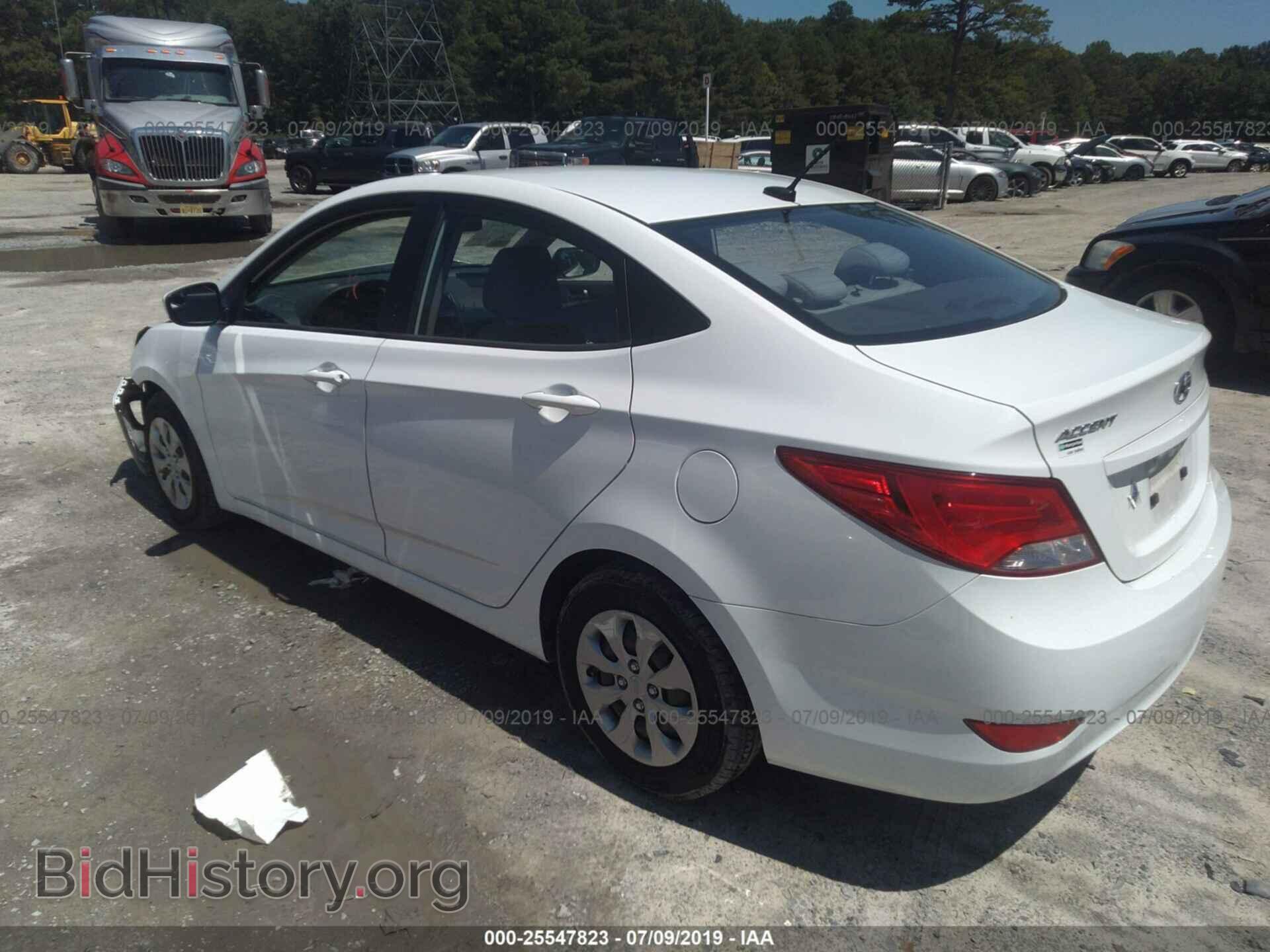2015 HYUNDAI ACCENT - VIN: KMHCT4AEXFU801392 - Фото 3