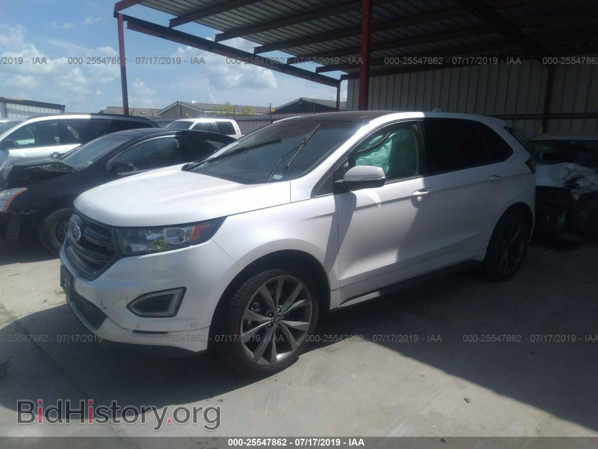 2018 FORD EDGE - VIN: 2FMPK4AP1JBC06418 - Фото 2