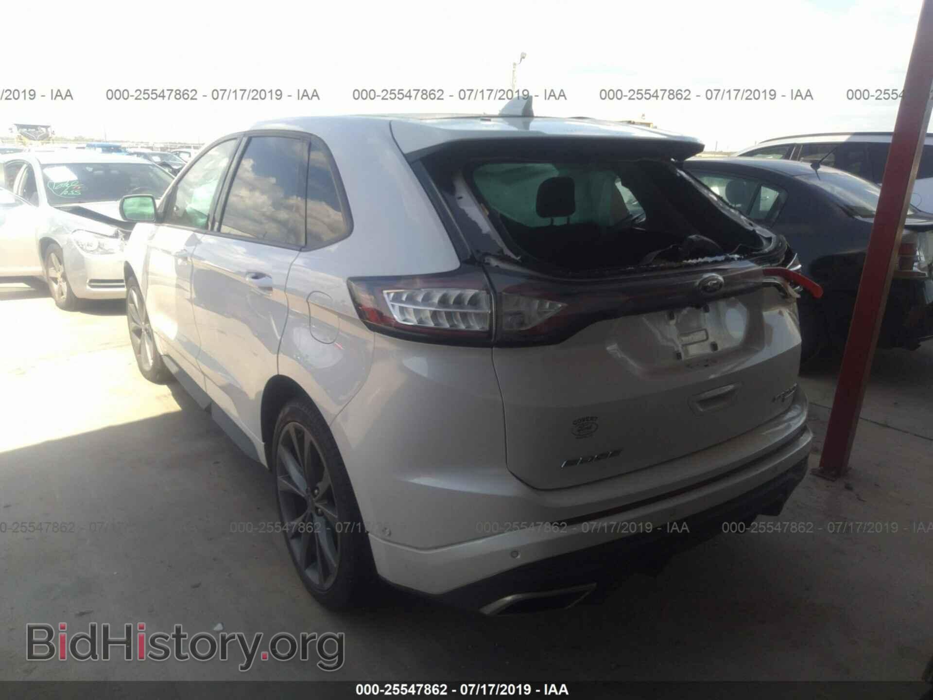 2018 FORD EDGE - VIN: 2FMPK4AP1JBC06418 - Фото 3
