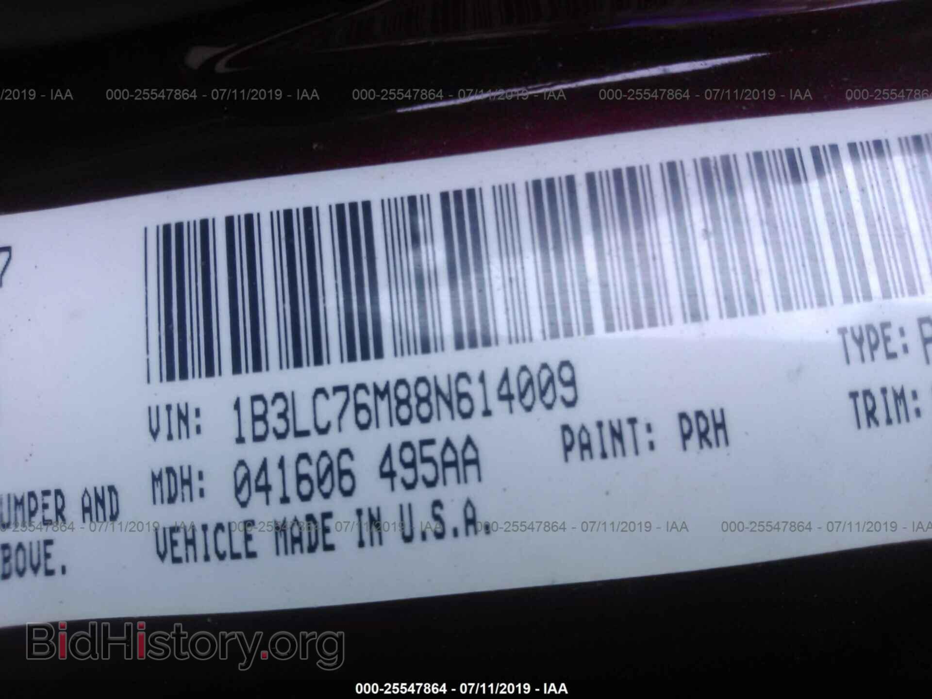 2008 DODGE AVENGER - VIN: 1B3LC76M88N614009 - Фото 9