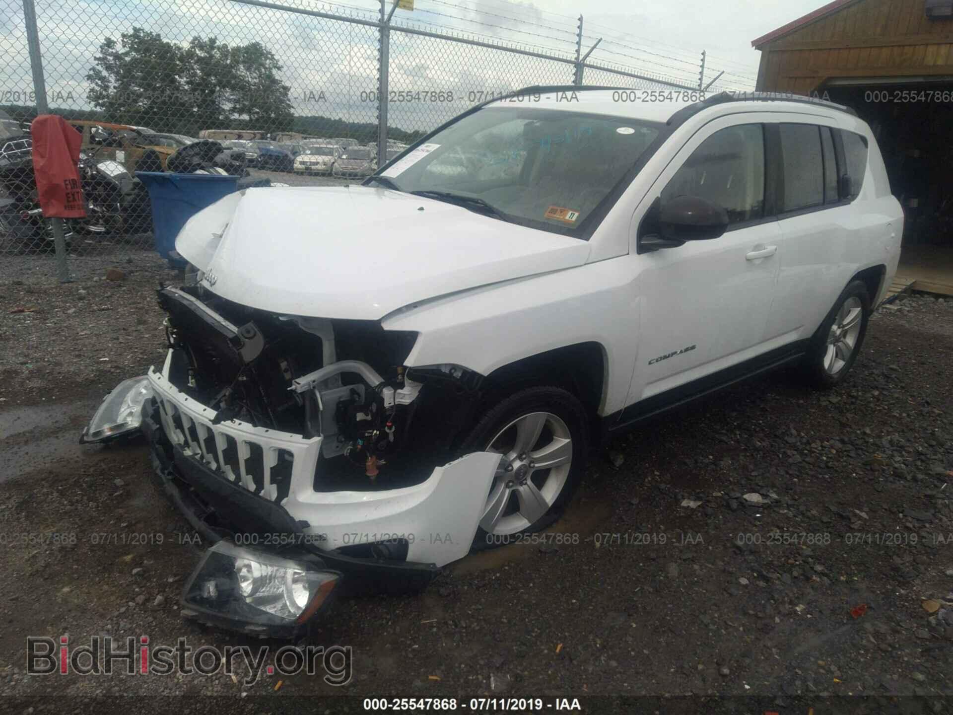 2017 JEEP COMPASS - VIN: 1C4NJDBB4HD129694 - Фото 2