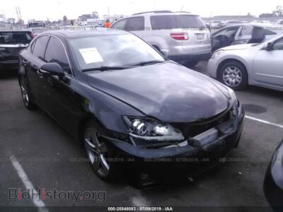 2012 Lexus IS 250, черный — VIN JTHBF5C21C5169161, IAAI