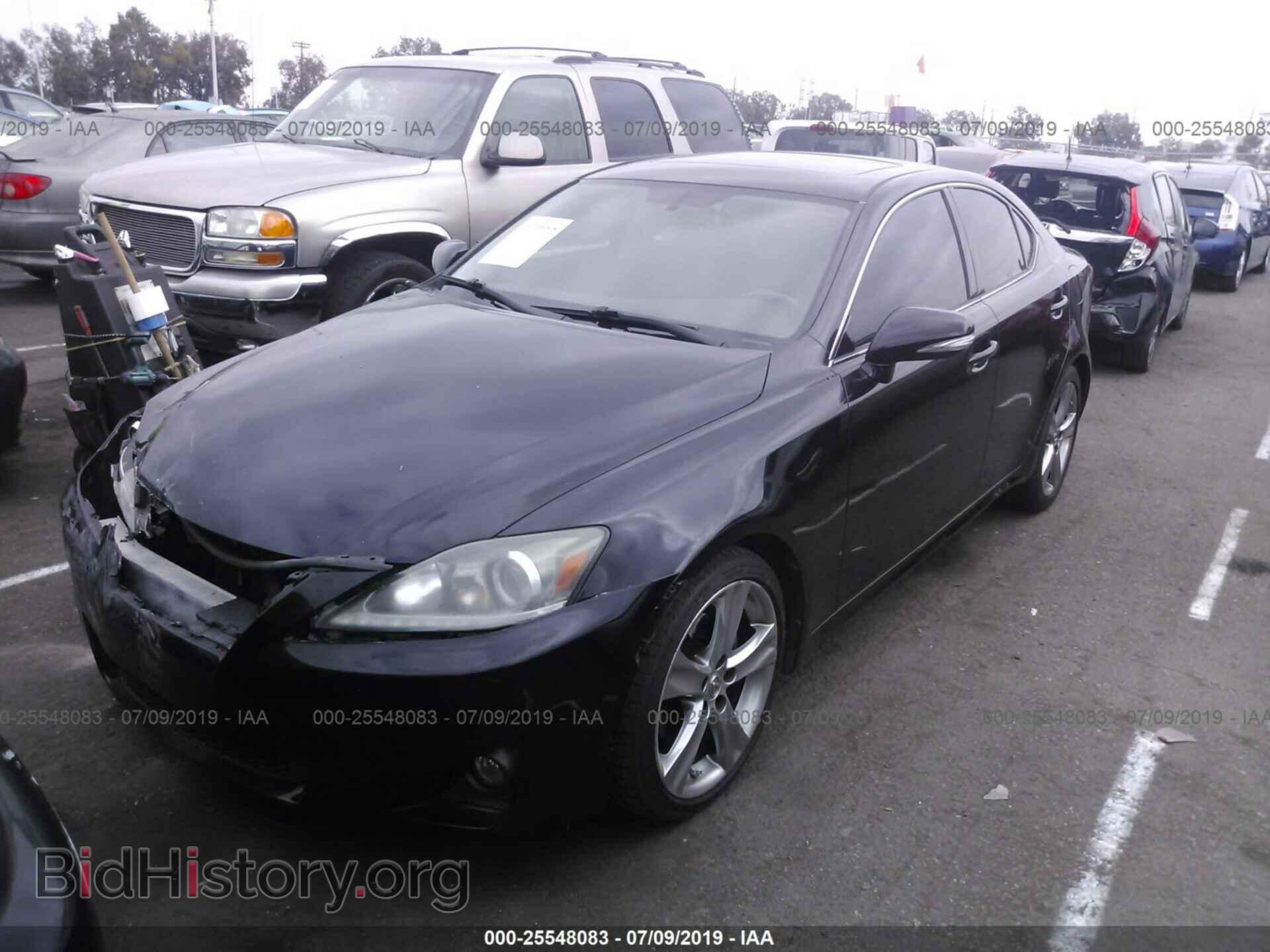 2012 LEXUS IS - VIN: JTHBF5C21C5169161 - Фото 2