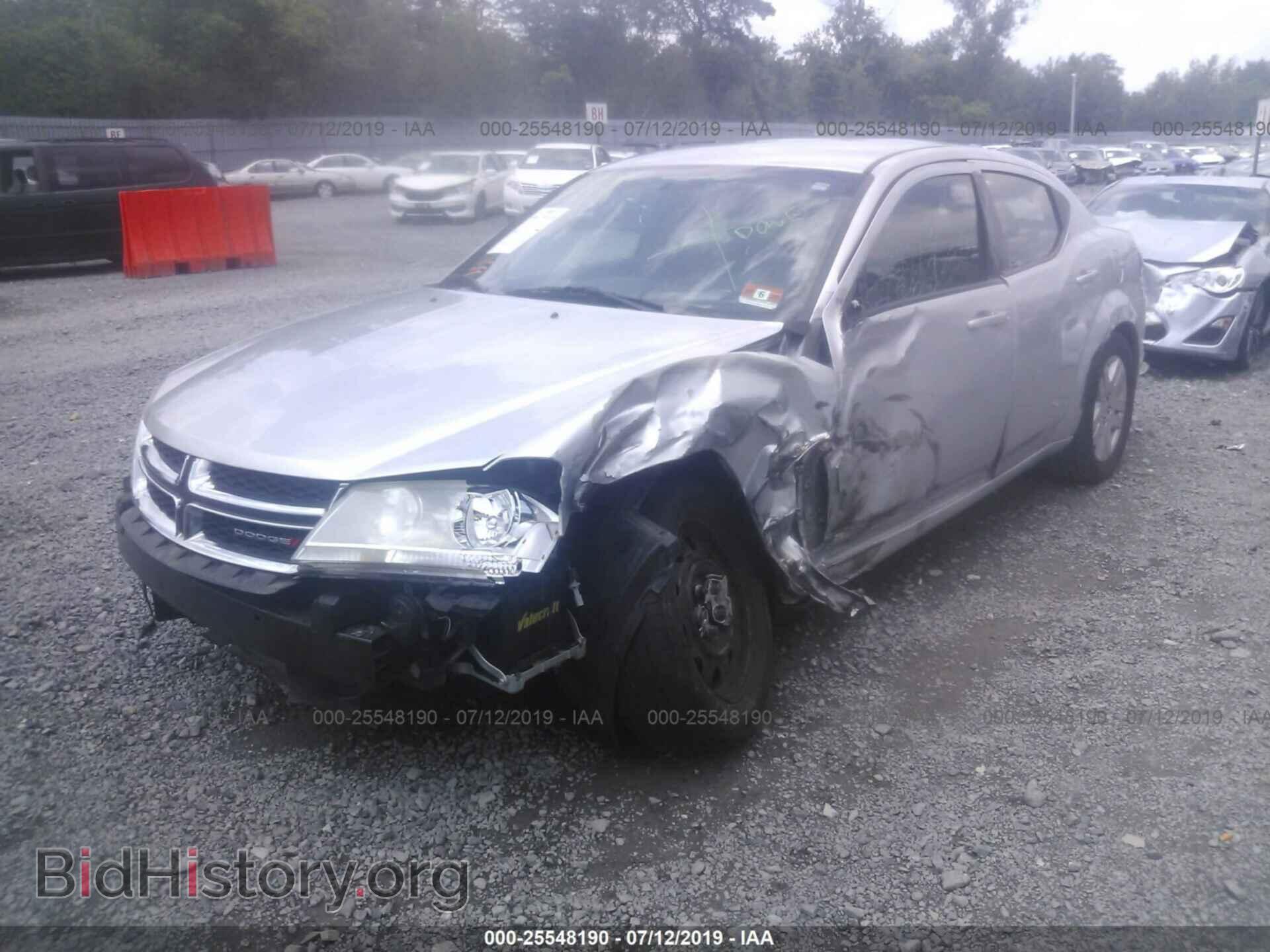 2012 DODGE AVENGER - VIN: 1C3CDZAB2CN270283 - Фото 2