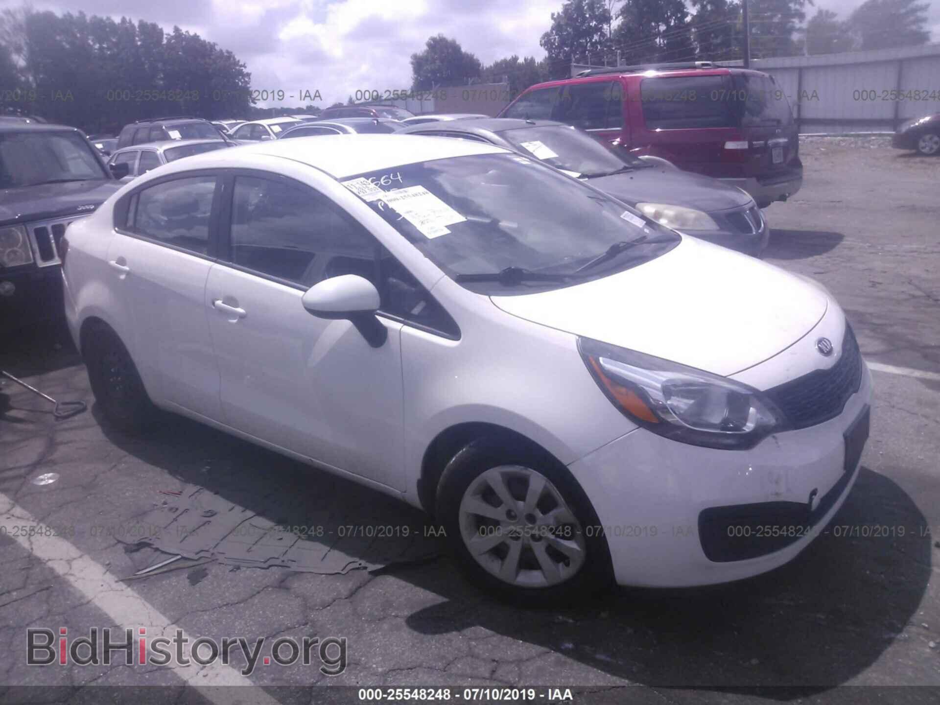 Фотография KNADM4A37E6360664 - KIA RIO 2014
